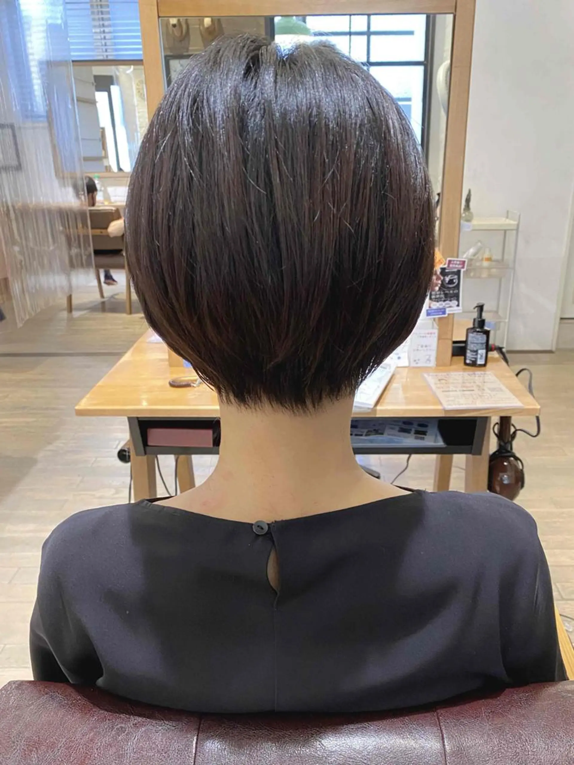 ショート カラー ショートボブ 丸みショート ボブ ショートヘア 前田 裕介のヘアスタイル