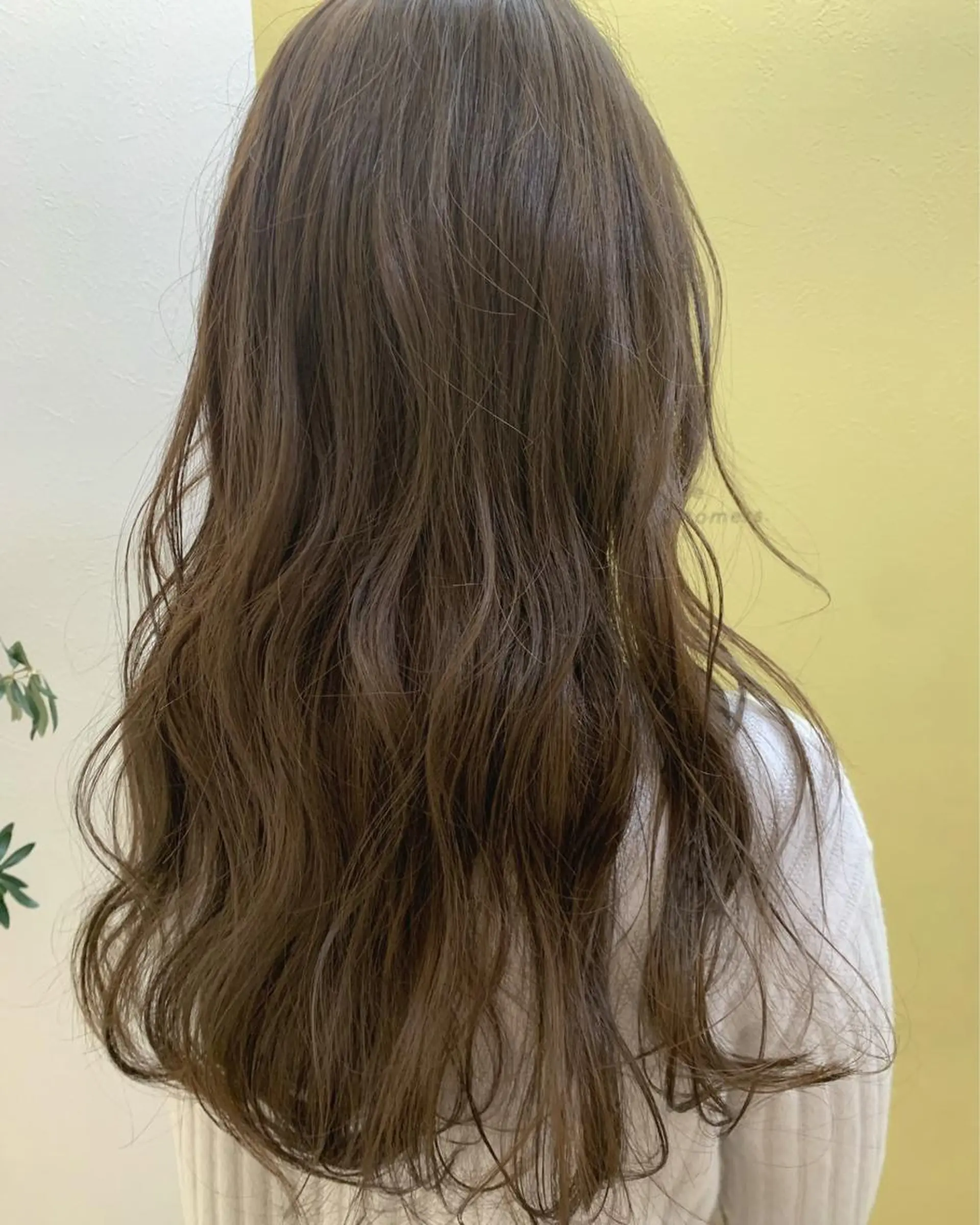 ロング カラー ベージュカラー 透明感カラー シルバー シルバーベージュ hub hair レイヤー/透明感のヘアスタイル