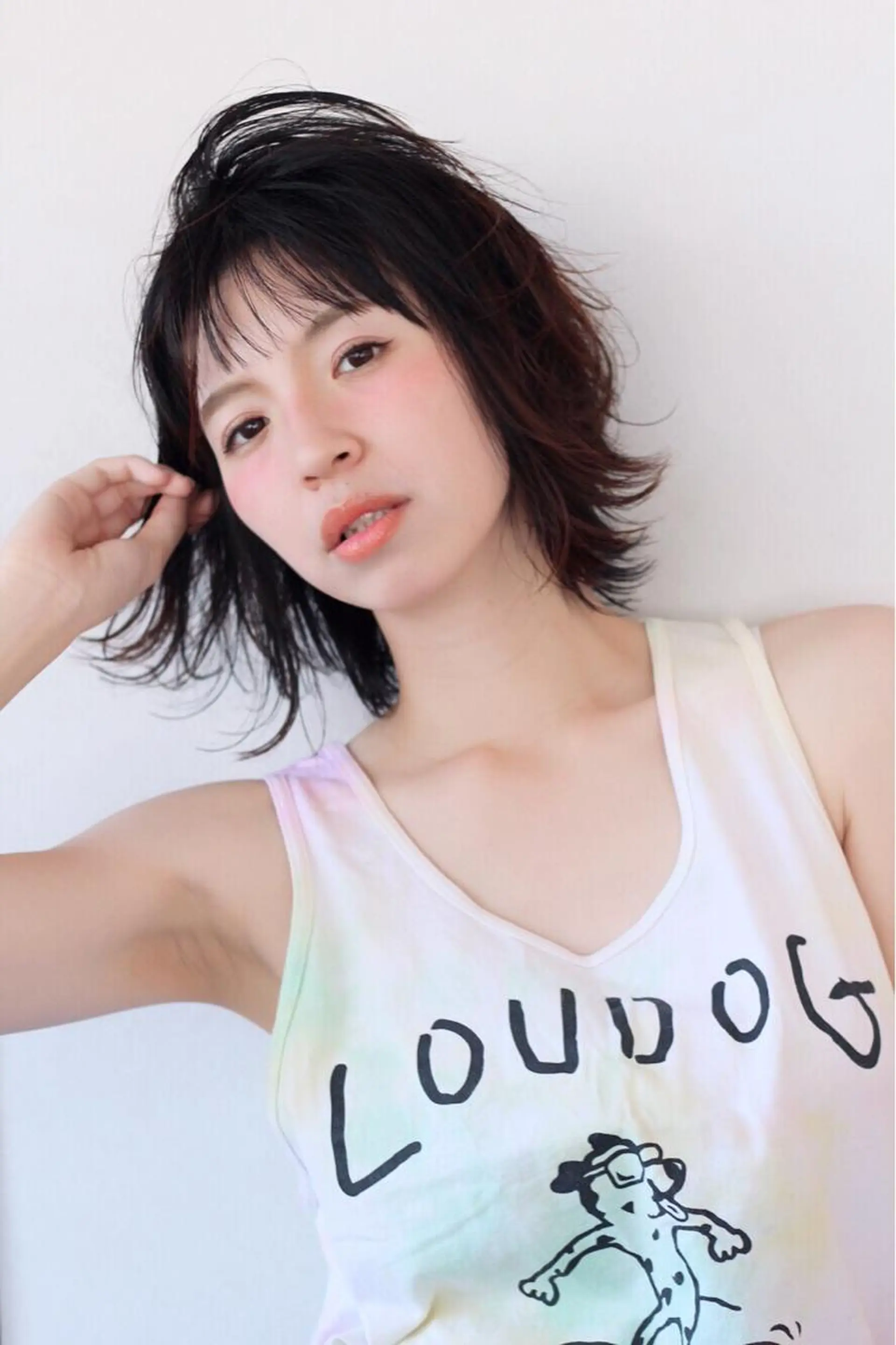 ショート カラー ボブ 小西 裕大のヘアスタイル