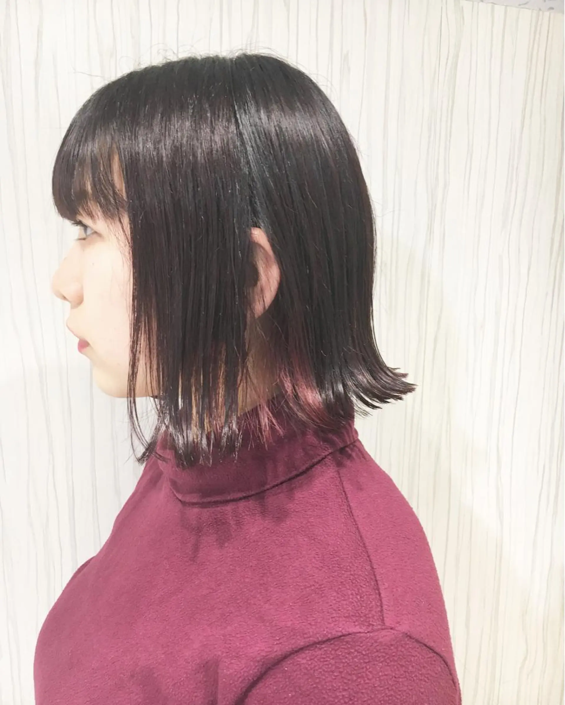 ショート ミディアム カラー パーマ ヘアアレンジ 切りっぱなしボブ ボブ 外ハネヘア ✨艶髪✨透明感✨ 山内大樹のヘアスタイル