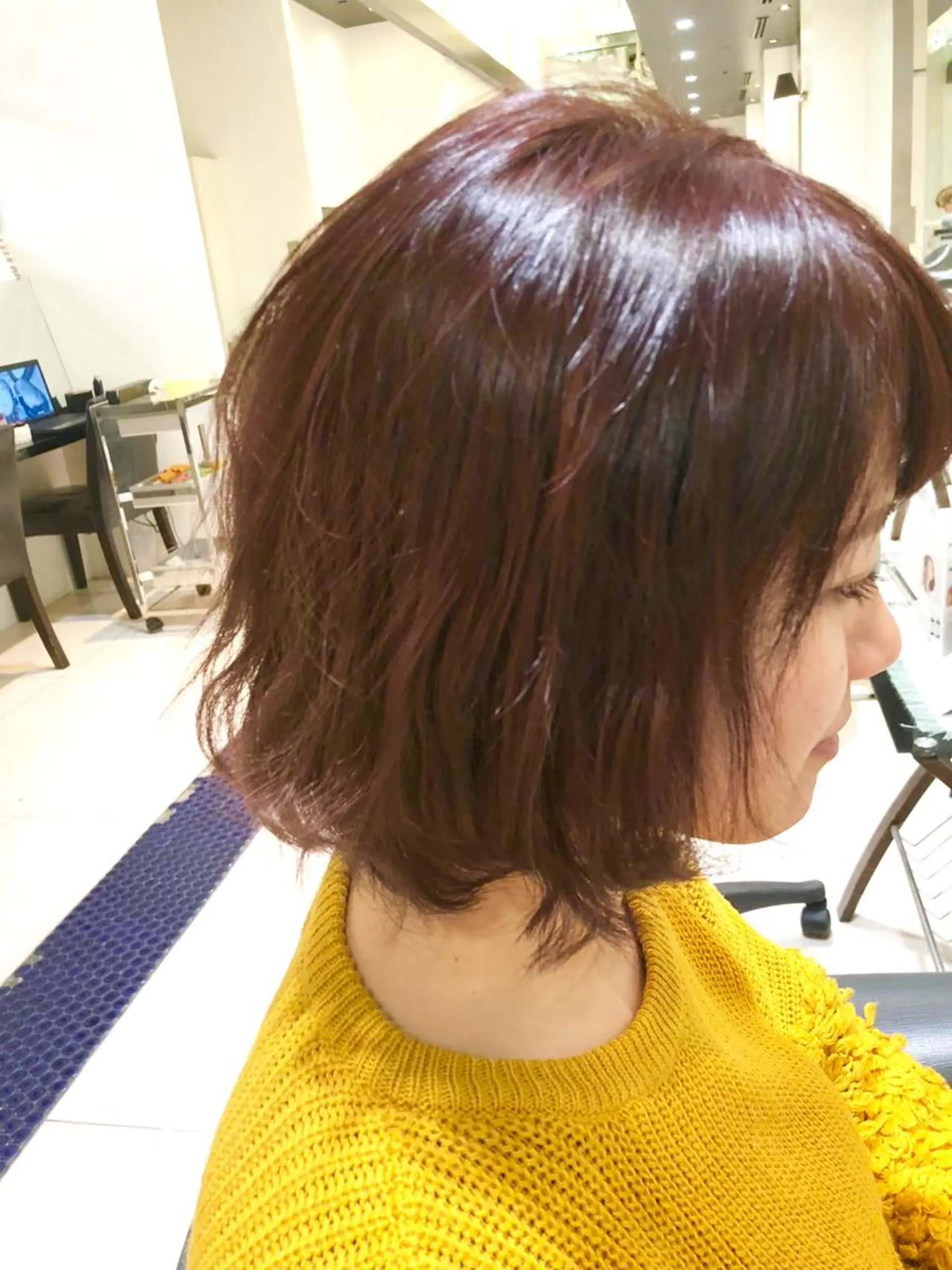 ミディアム カラー ブラウンカラー ピンクカラー レッドカラー レッドブラウン aimée/ まつ毛&眉毛サロンの眉毛・アイブロウイメージ