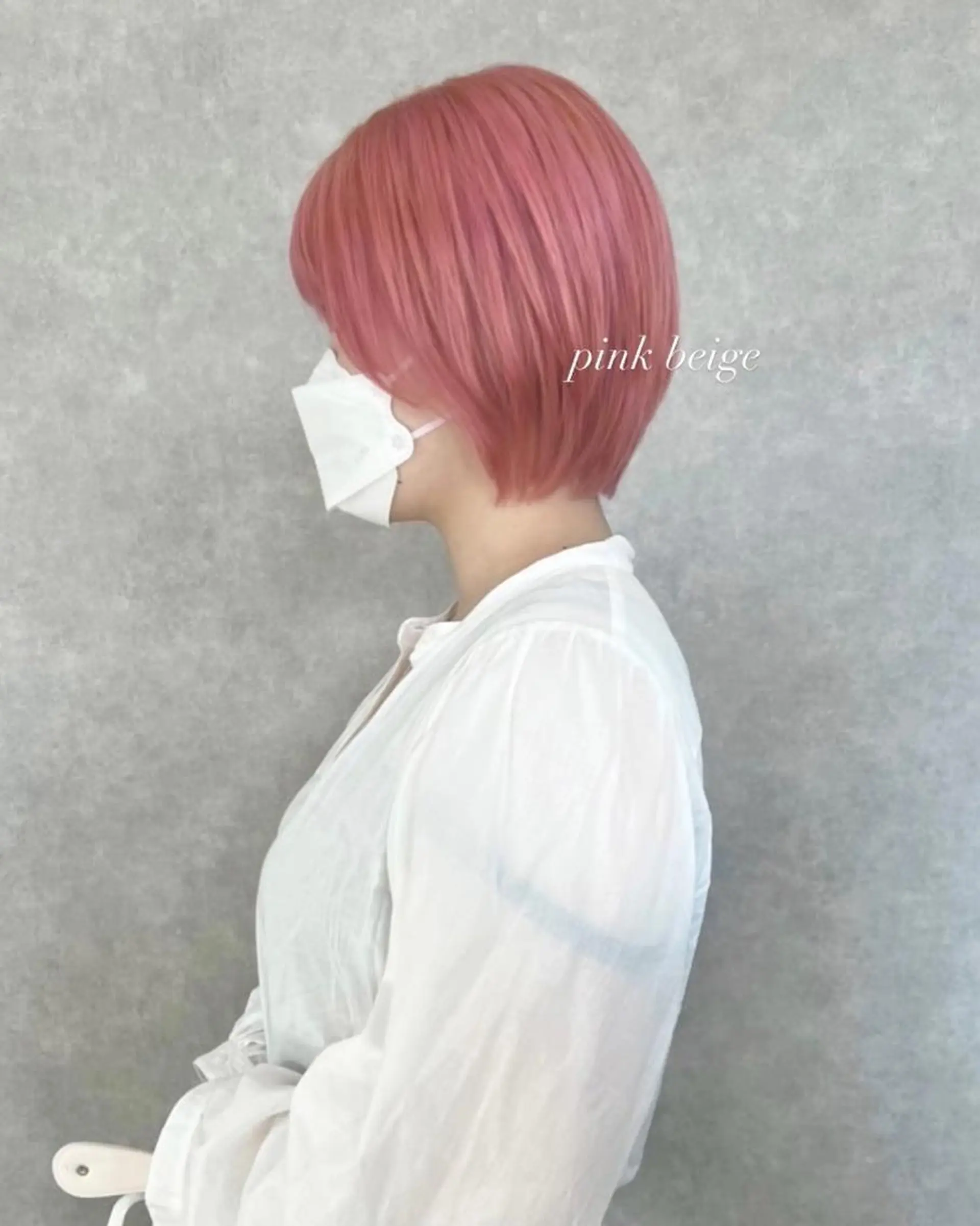 ミディアム mood alissaのヘアスタイル