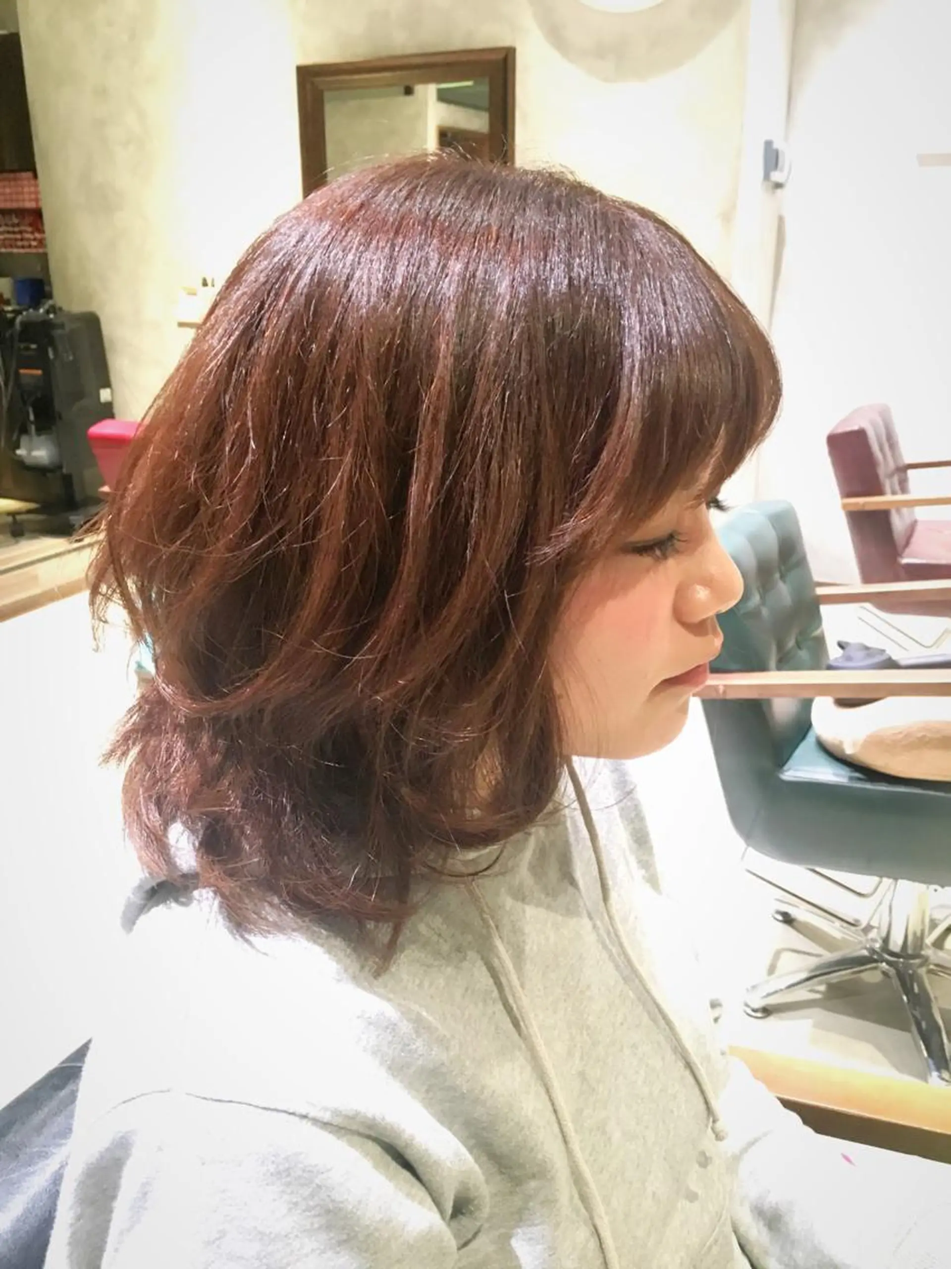 ミディアム 松村 崇弘のヘアスタイル