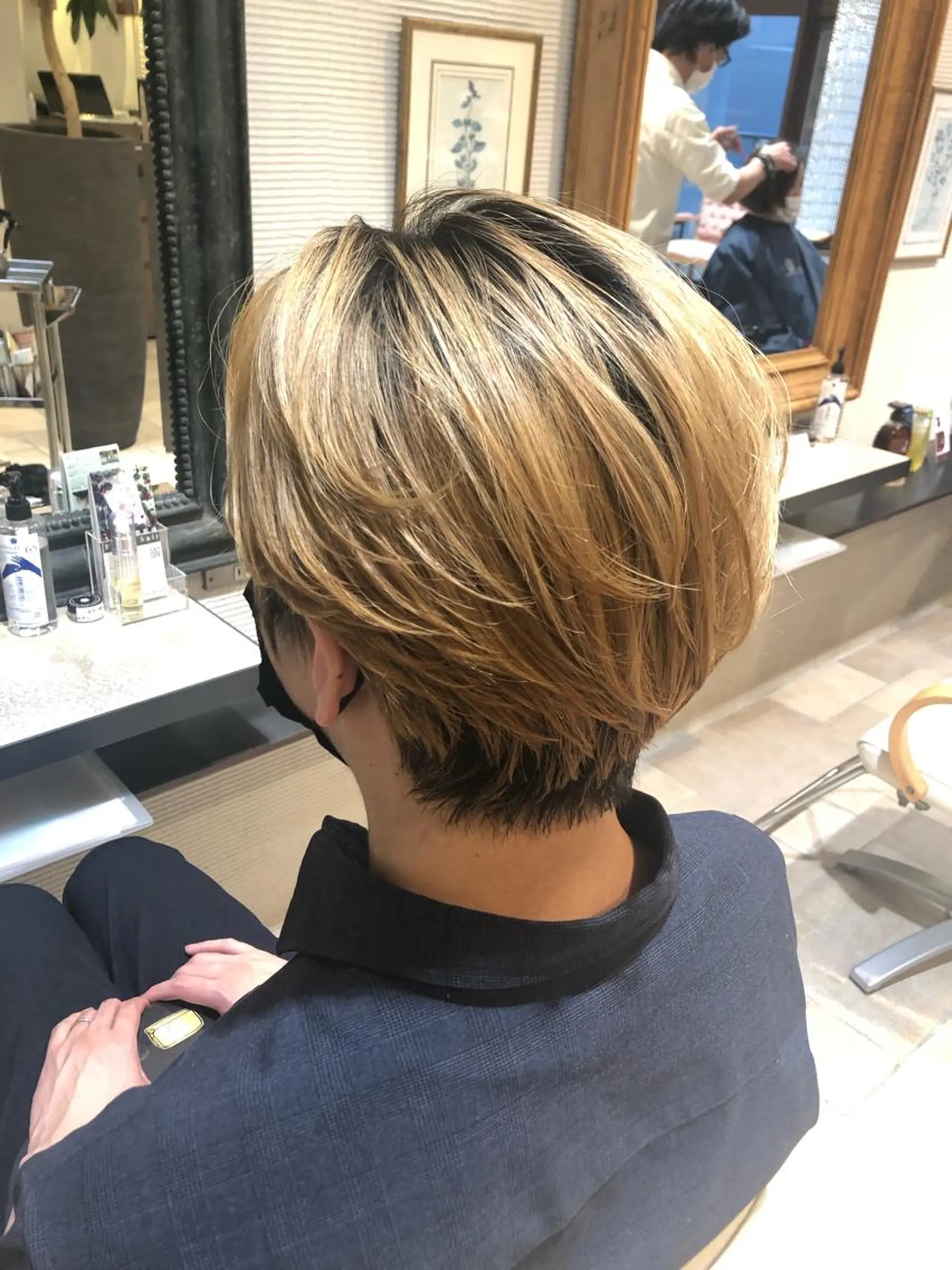 ショート ショートヘア カイ マコトのヘアスタイル
