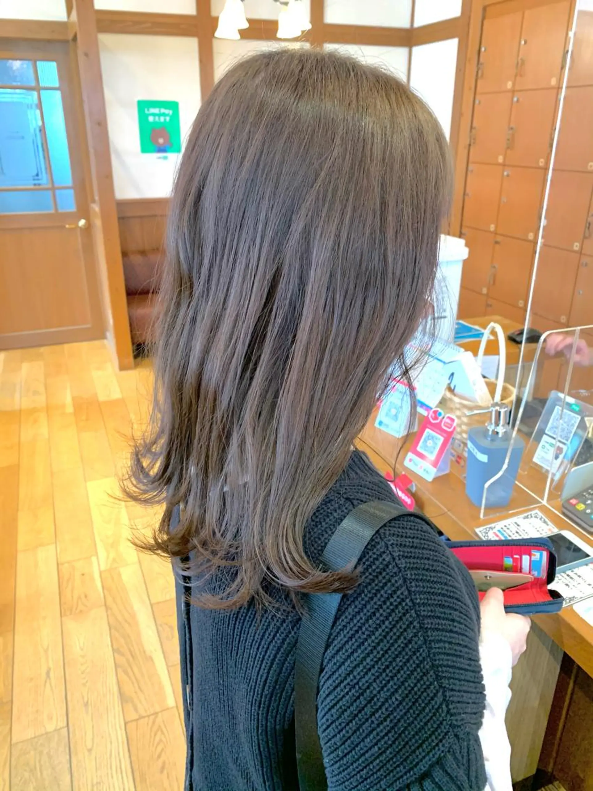 セミロング カラー ネイル Artist 藤﨑紘成のヘアスタイル