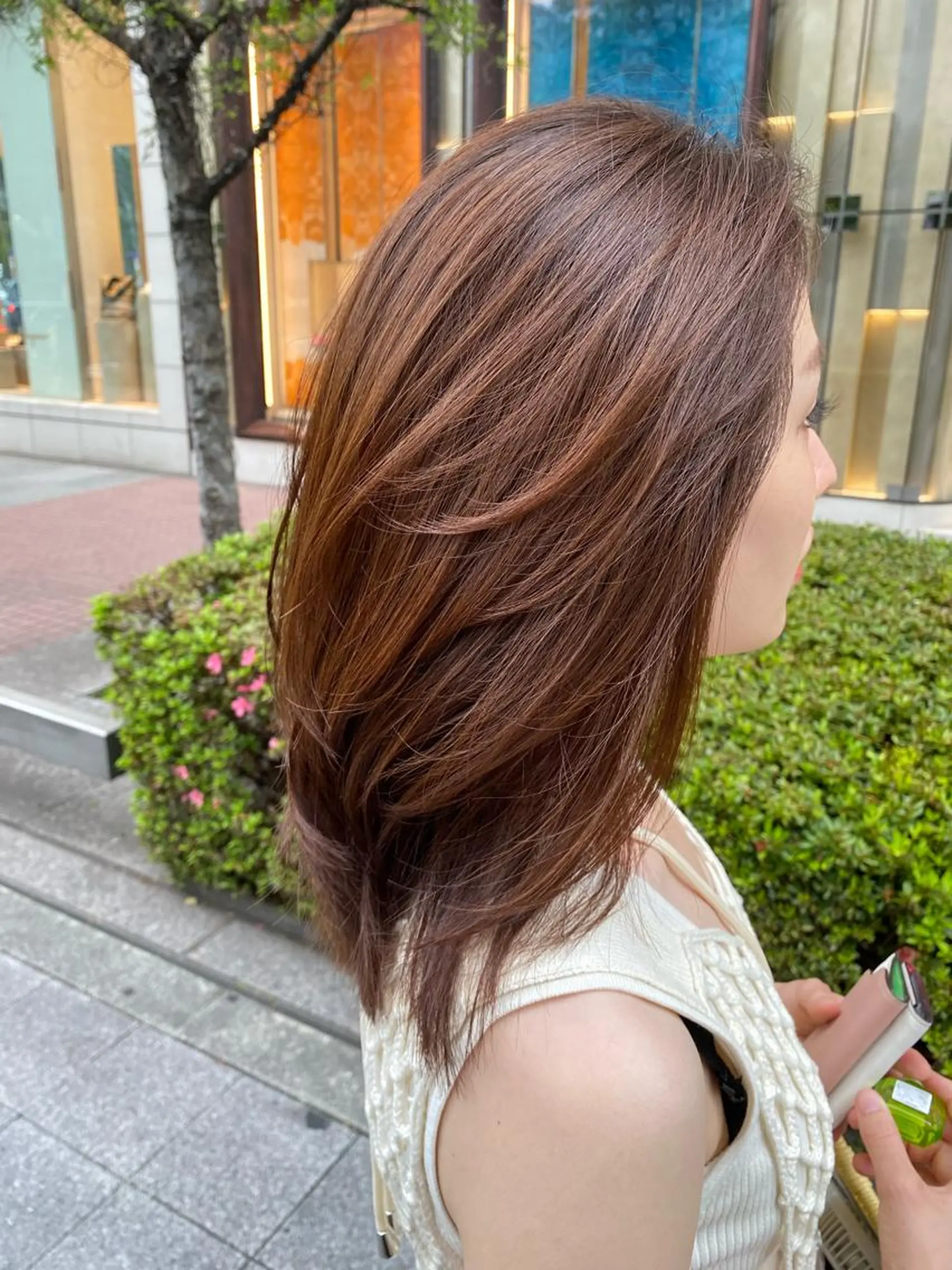 セミロング pour.所属・中崎町pour. 小柴　楽士のヘアスタイル