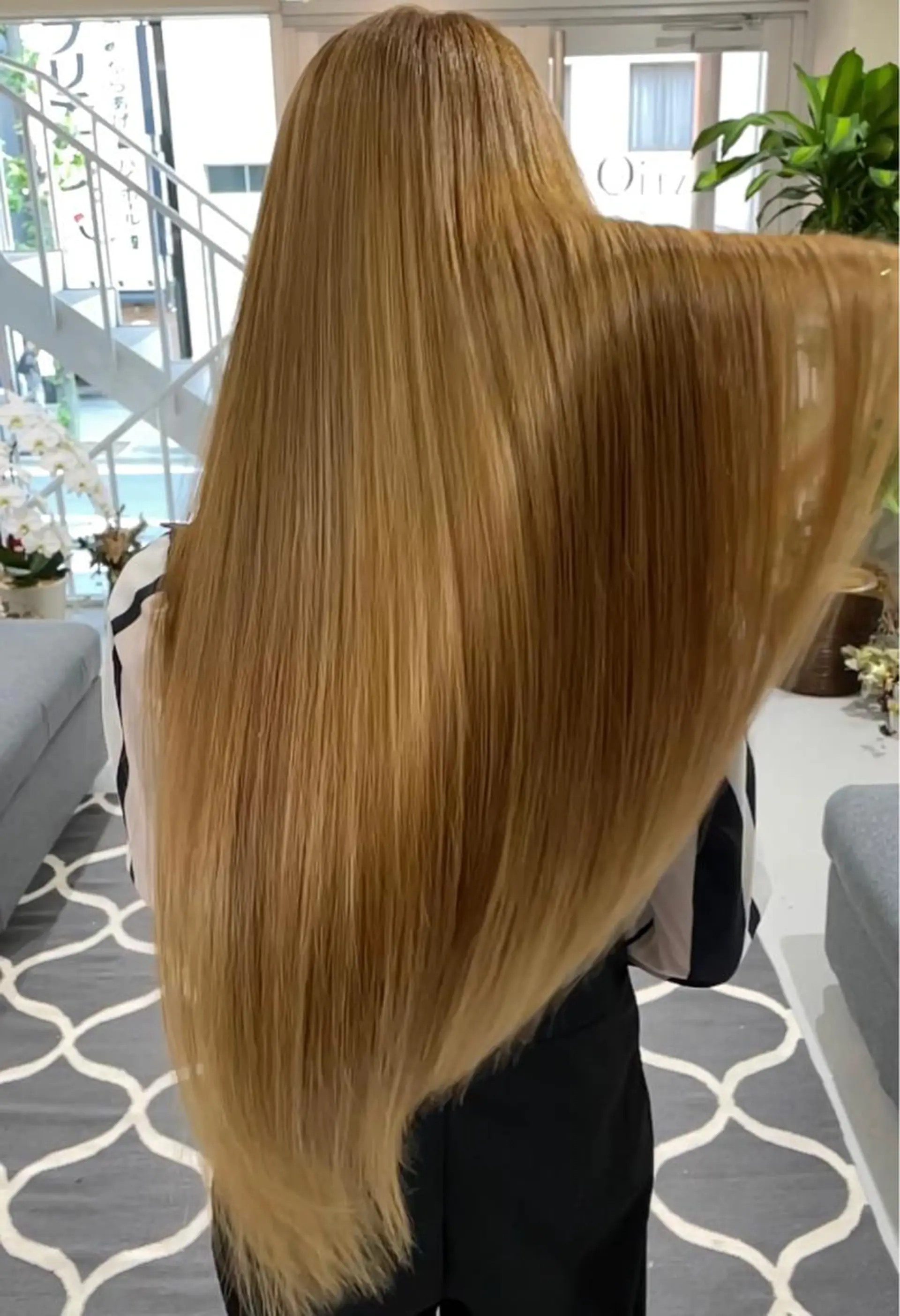 ロング カット ヘアカラー トリートメント 永井龍🫧金山🫧 徒歩1分🚶のヘアスタイル