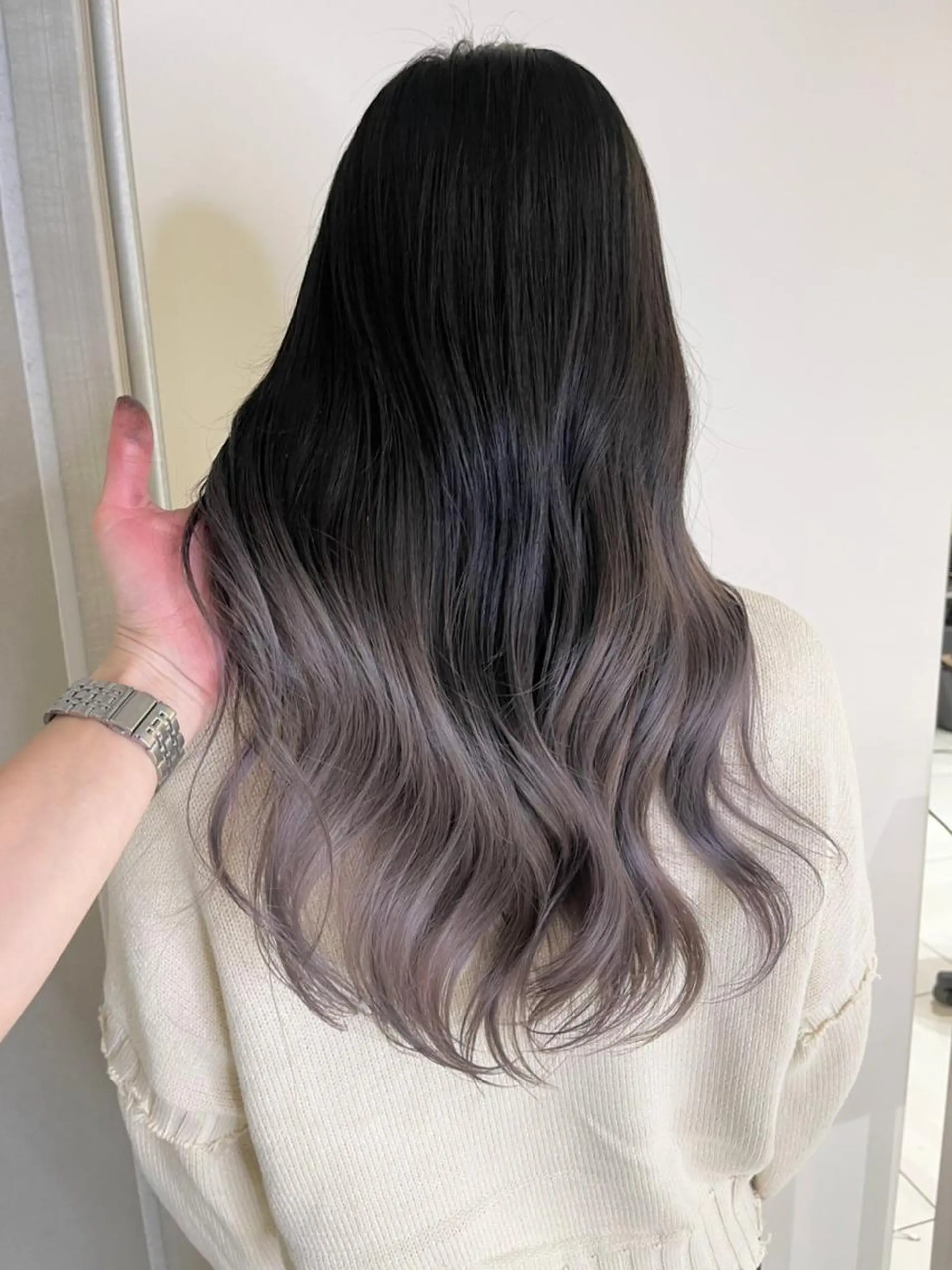 セミロング ウルフカット 公式 Ease by amble luxeのヘアスタイル