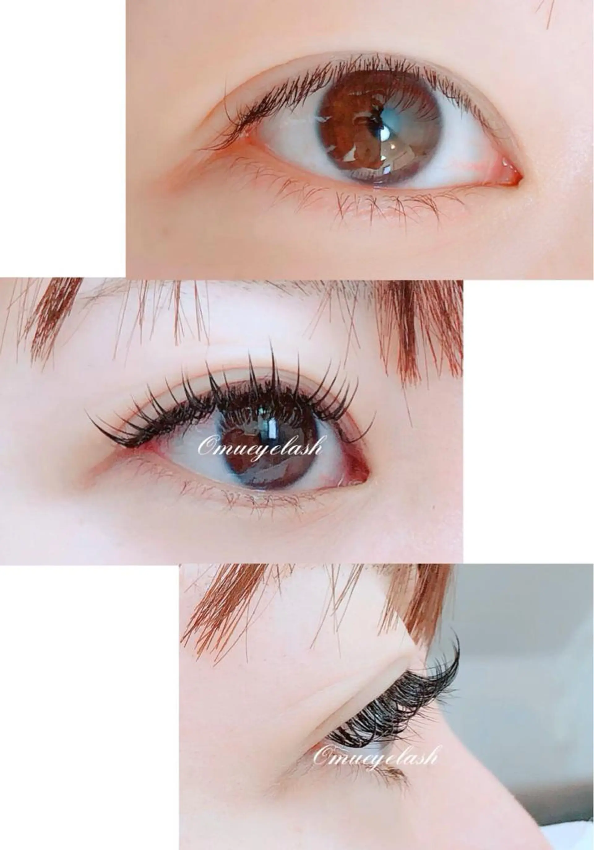 マツエク・マツパ Cカール Dカール フラットラッシュ LED＋550円☆ Omueyelashのマツエク・マツパデザイン