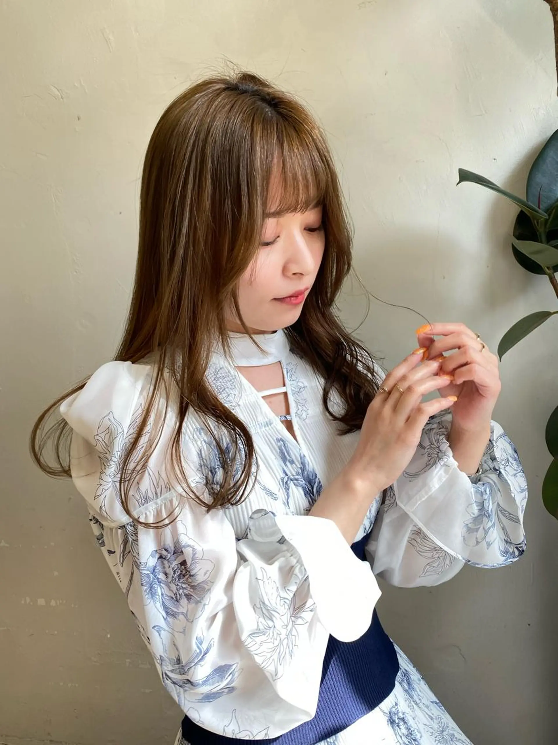 ロング カラー ヘアカラー トリートメント アレンジ指名 no.1✨ｈａｋｏのヘアスタイル