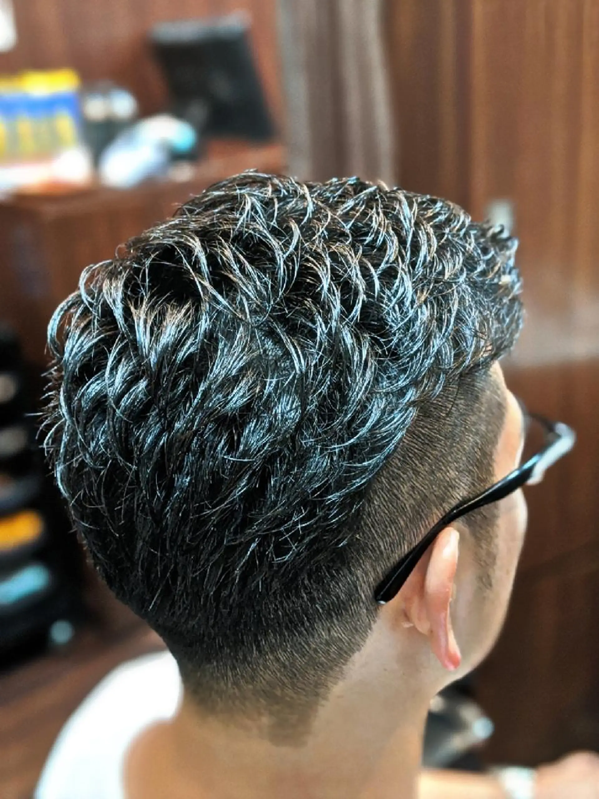 ショート 田知本 遼のヘアスタイル