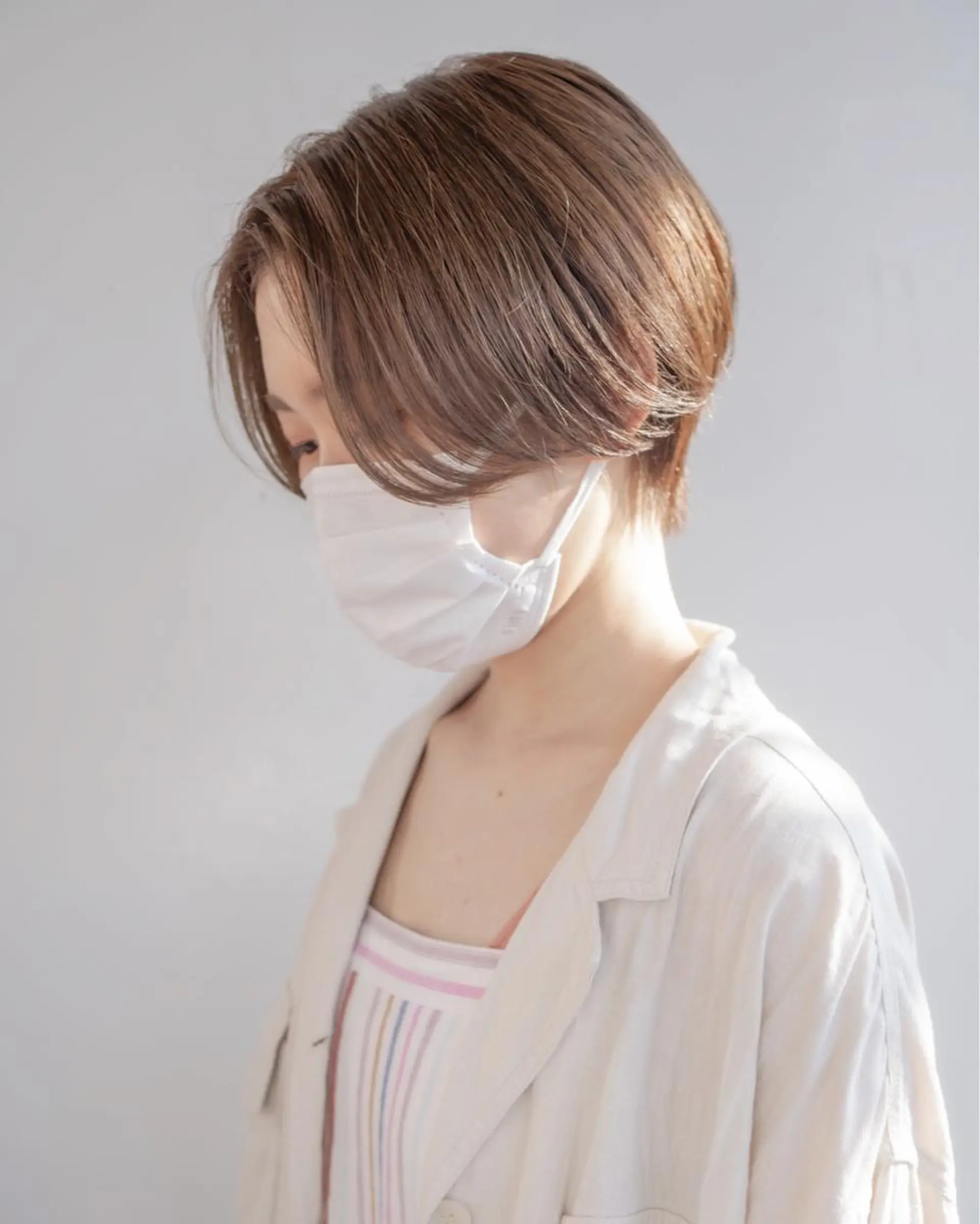 ショート カラー ショート/レイヤー なら石井知希のヘアスタイル