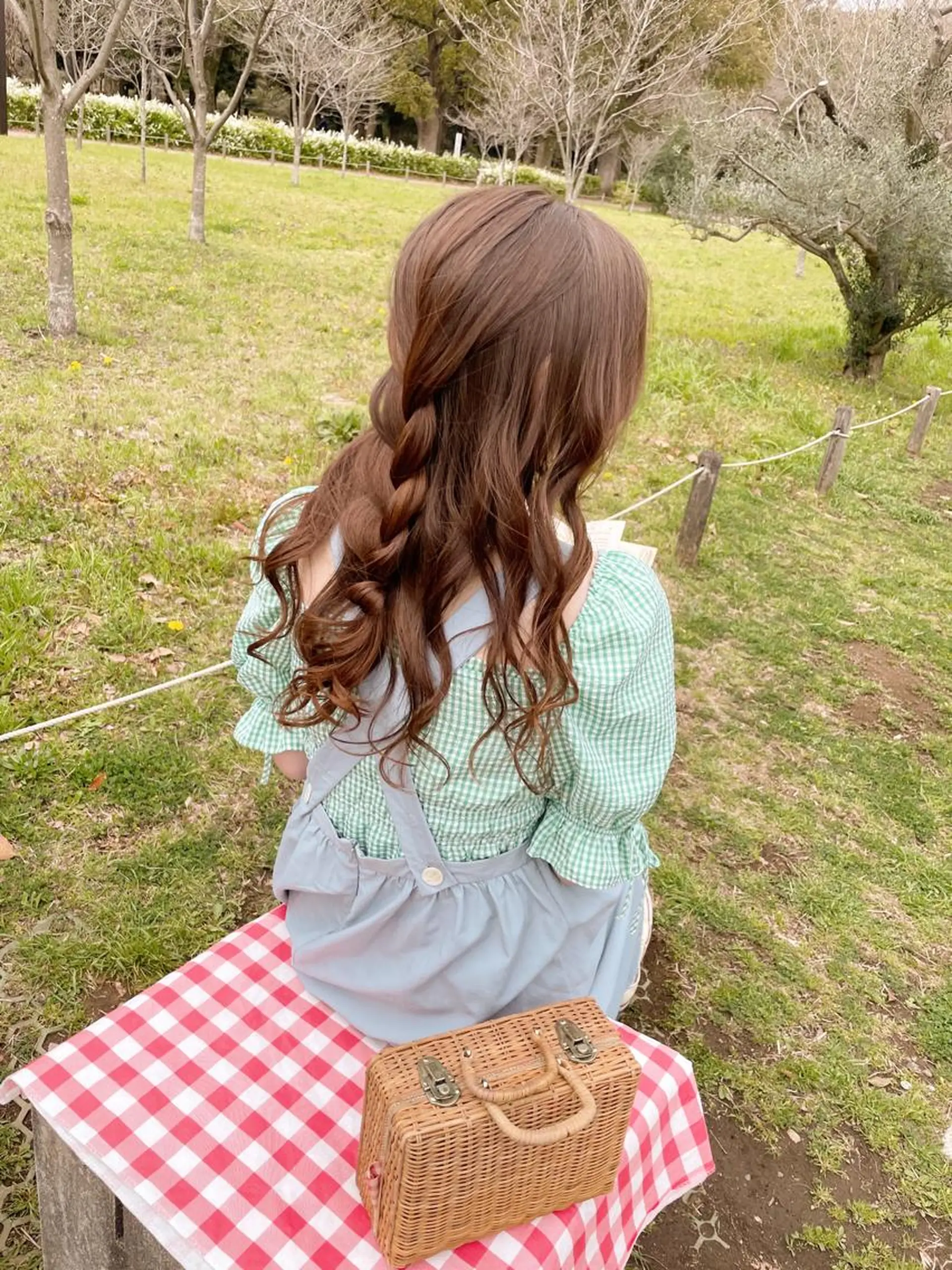 ロング カラー ヘアアレンジ 髪質改善🫧美髪矯正 🤍Yuiのヘアスタイル