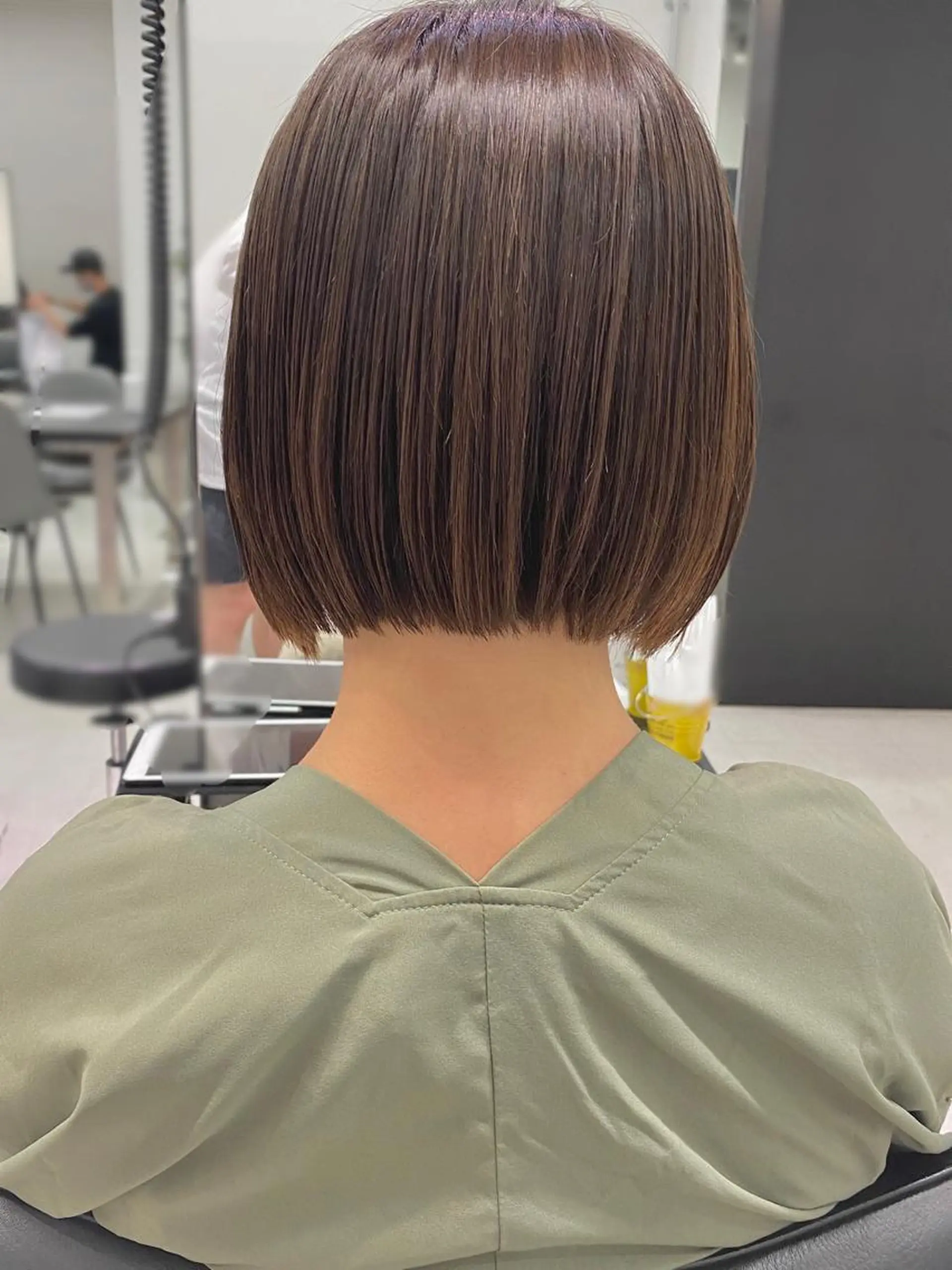 ショート カラー ボブ カット ヘアカラー 似合わせ専門美容師 なかじまのヘアスタイル