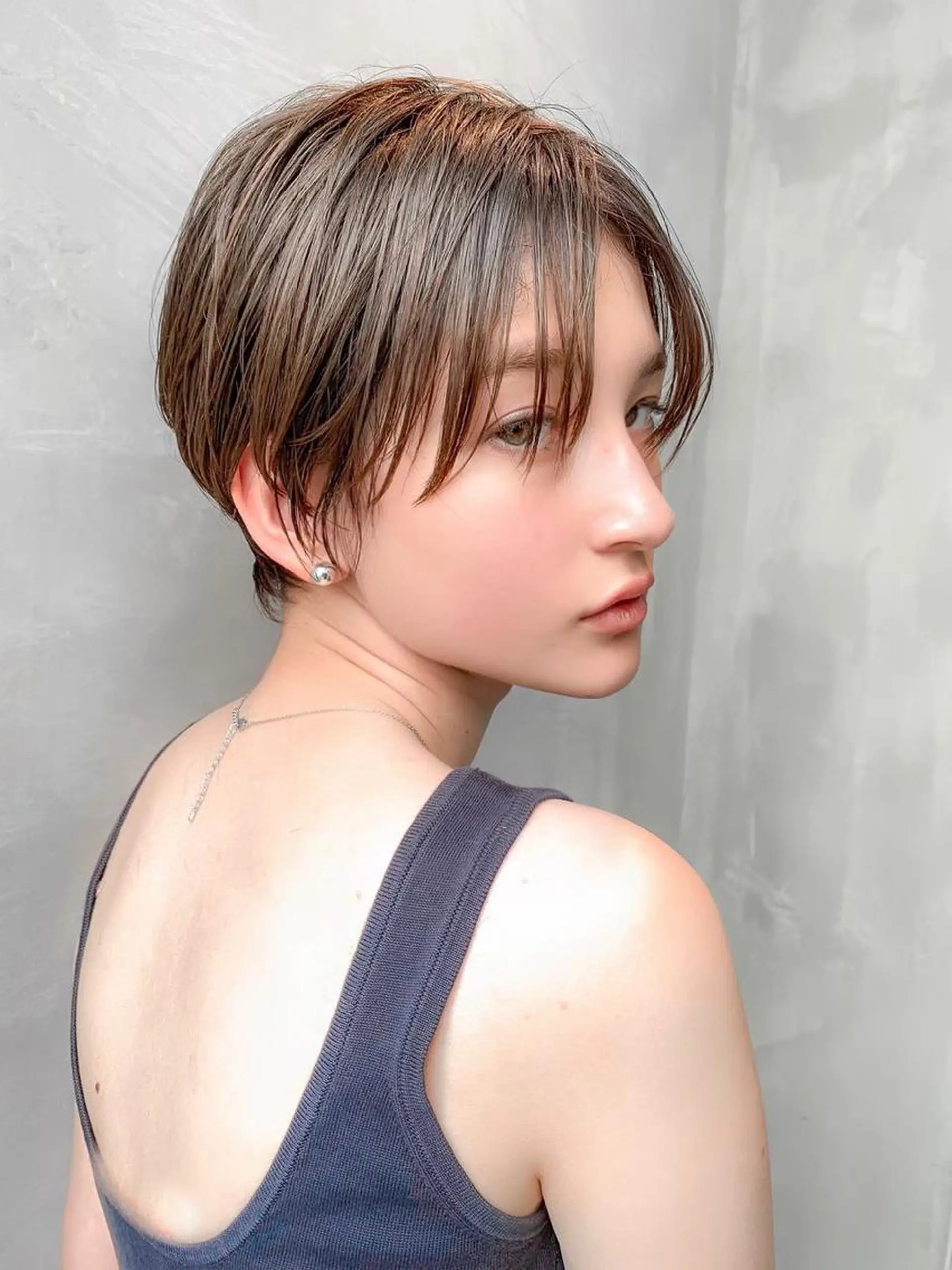 ショート カラー カット ヘアカラー トリートメント 🉐レイヤー/塩見 弘樹🉐渋谷のヘアスタイル