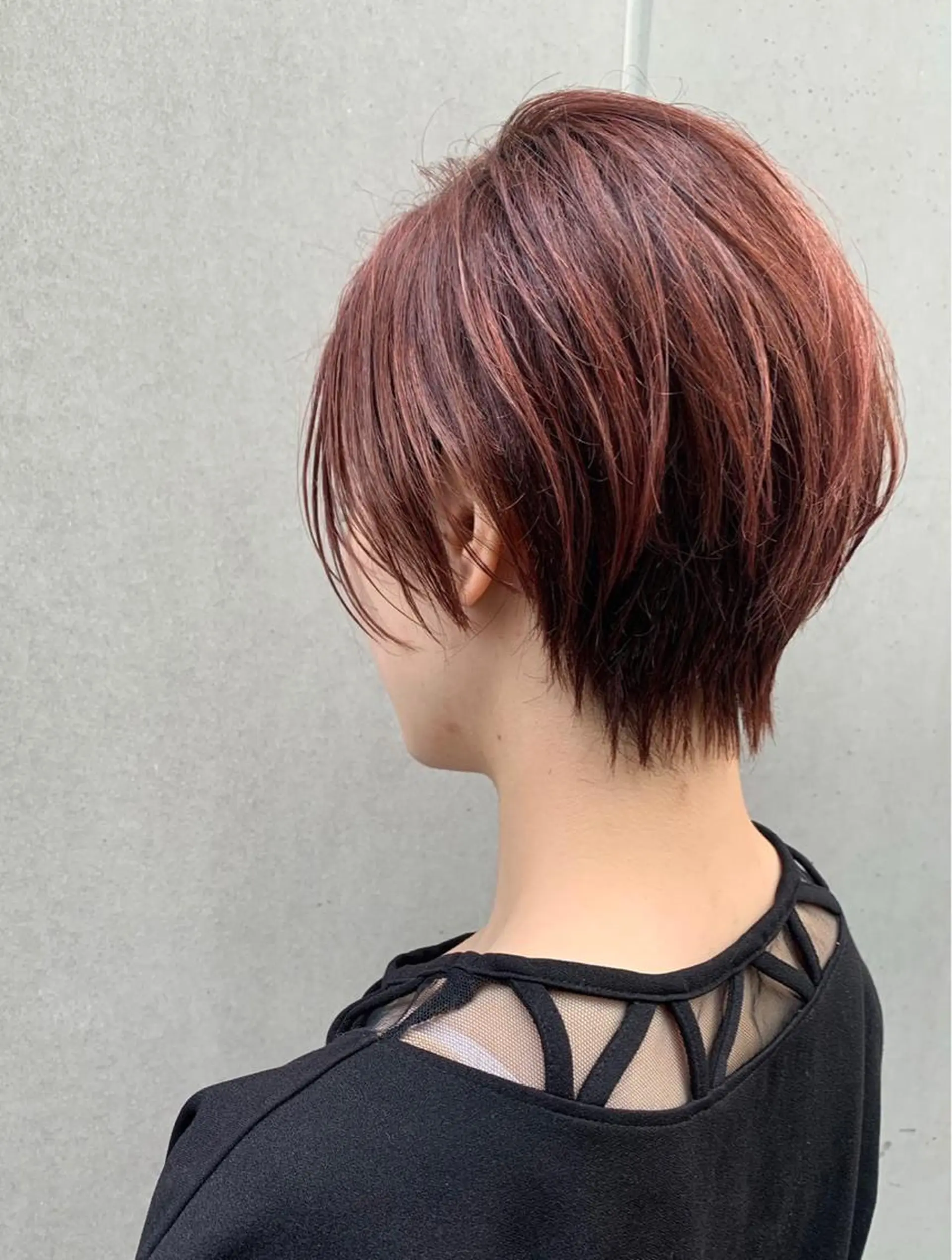 ショート 石原 姫菜のヘアスタイル