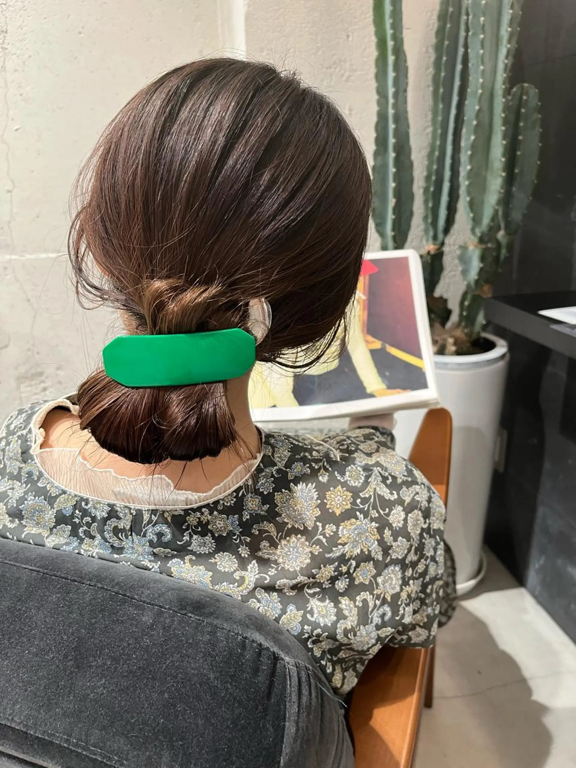 ロング ヘアアレンジ かわい りほのヘアスタイル