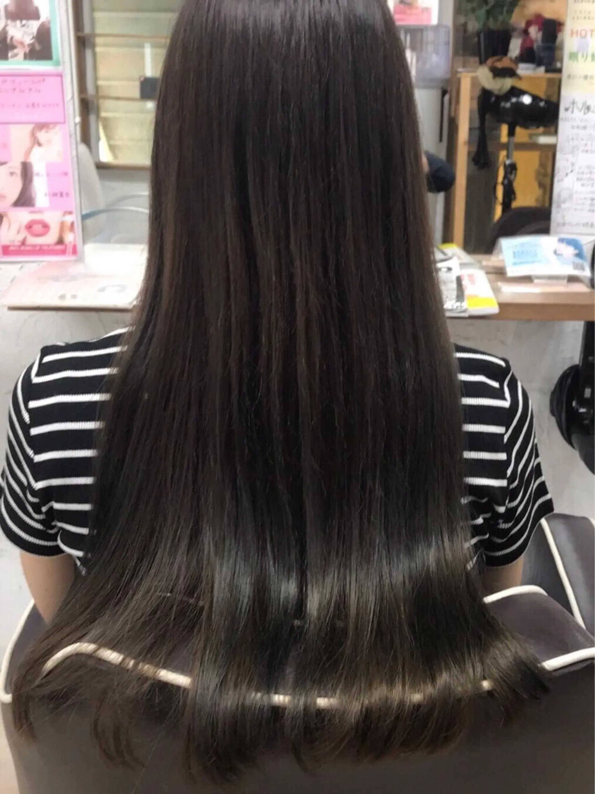 ロング パーマ ボブ 髪質改善 レイヤーカット 縮毛矯正 トリートメント カット 縮毛矯正 髪質改善shoma mikiのヘアスタイル