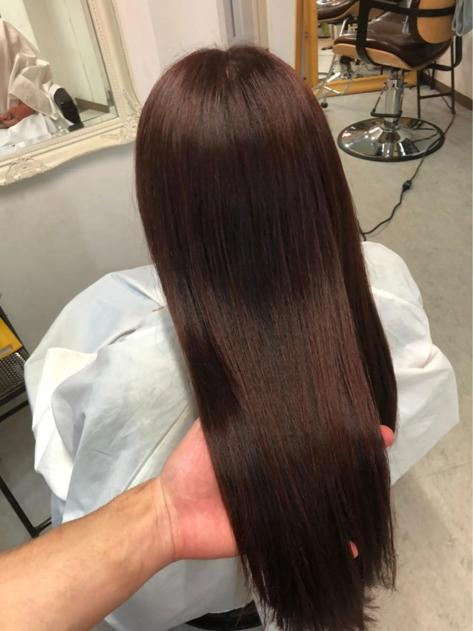 ロング 西尾 隆介のヘアスタイル