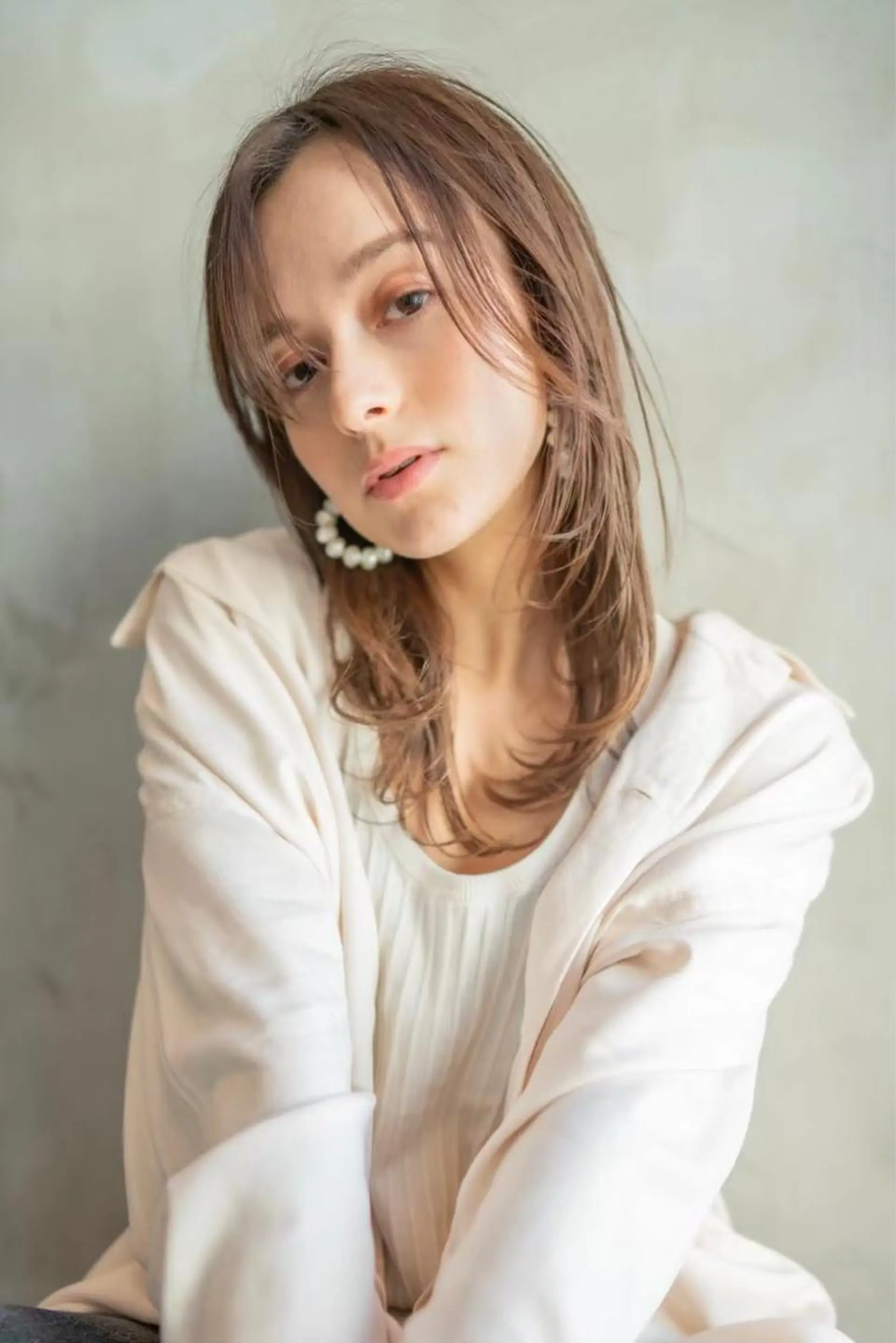 セミロング Anthurium 吹田💐のヘアスタイル