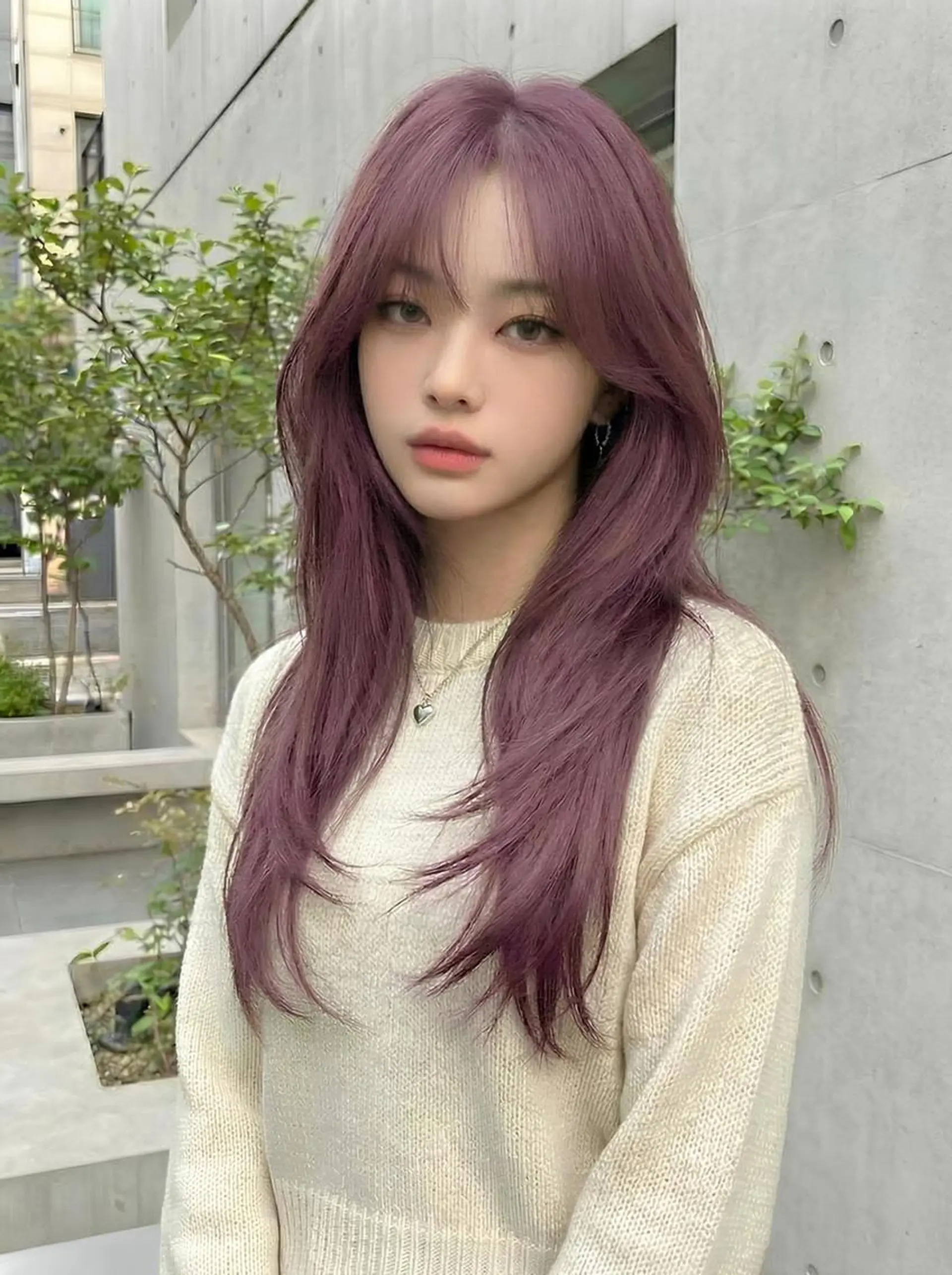 ロング カット ヘアカラー トリートメント 🍎レイヤー/蓮太/ ブリーチなしカラーのヘアスタイル