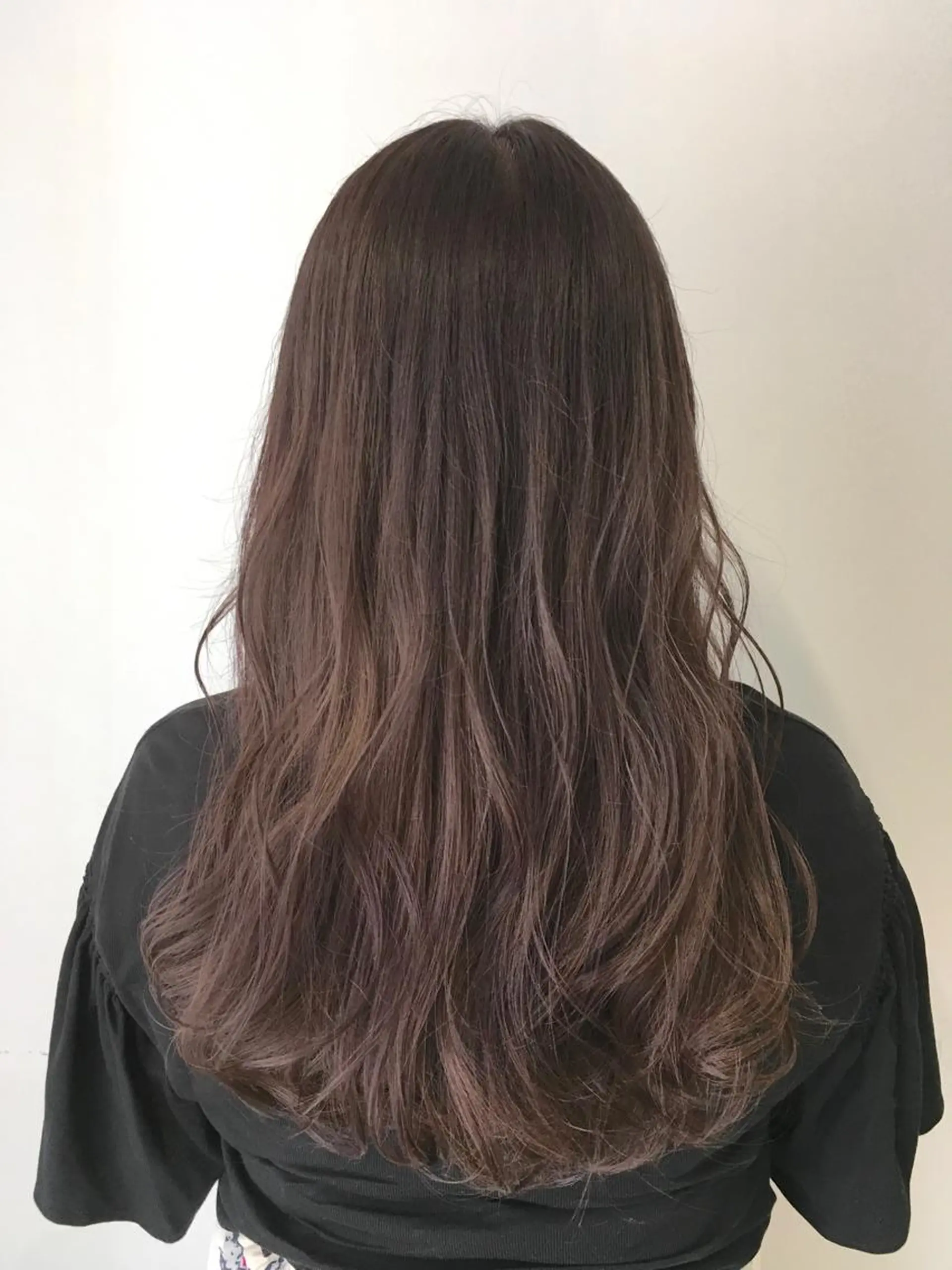 ロング カラー ベージュカラー ピンクカラー ピンクベージュ ヘアカラー トリートメント ヘアセット yoshi ☆のヘアスタイル