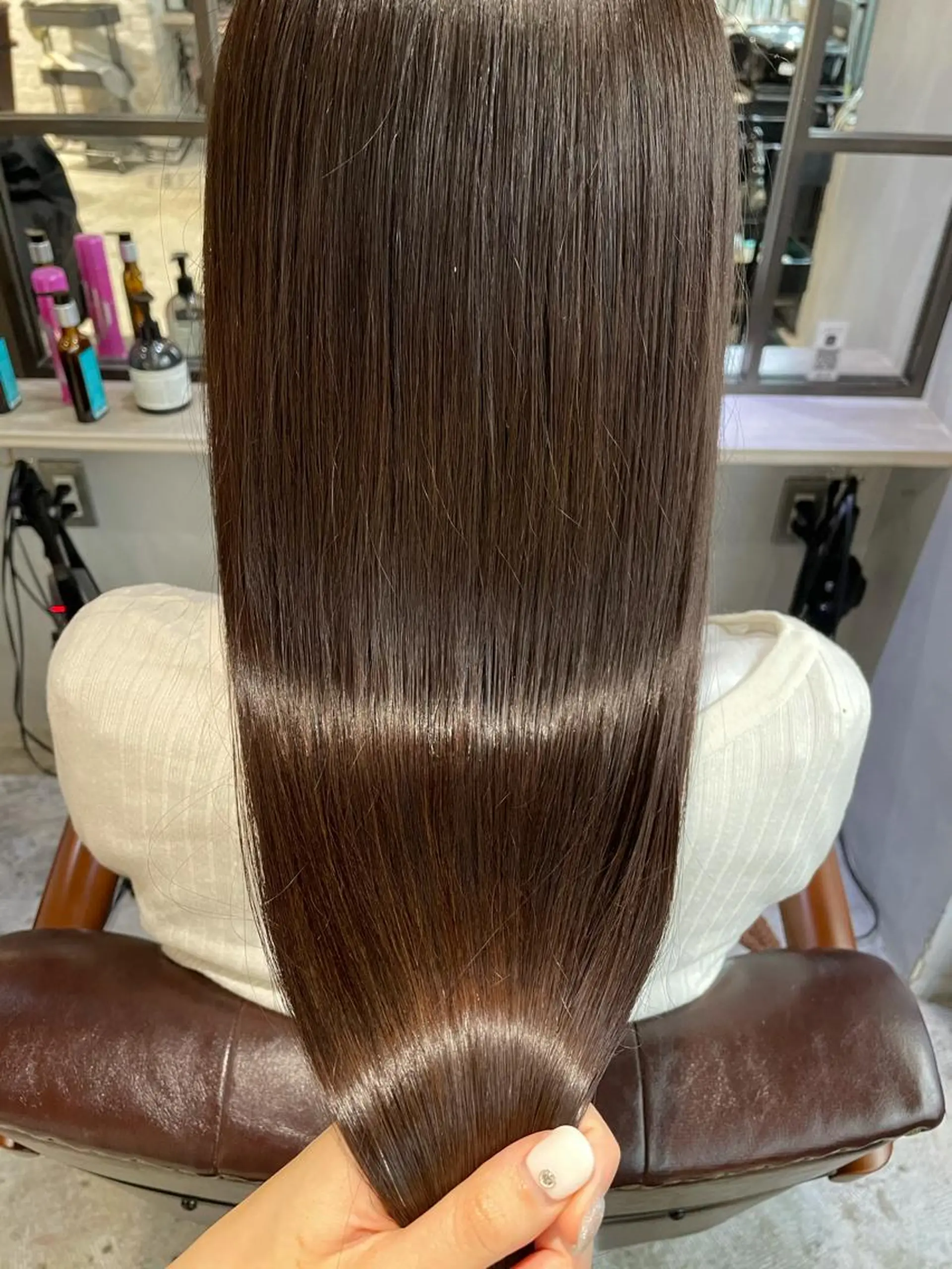 ロング カラー 🤎艶髪×透明感🤎 【𝙔𝙐𝙕𝙐】のヘアスタイル