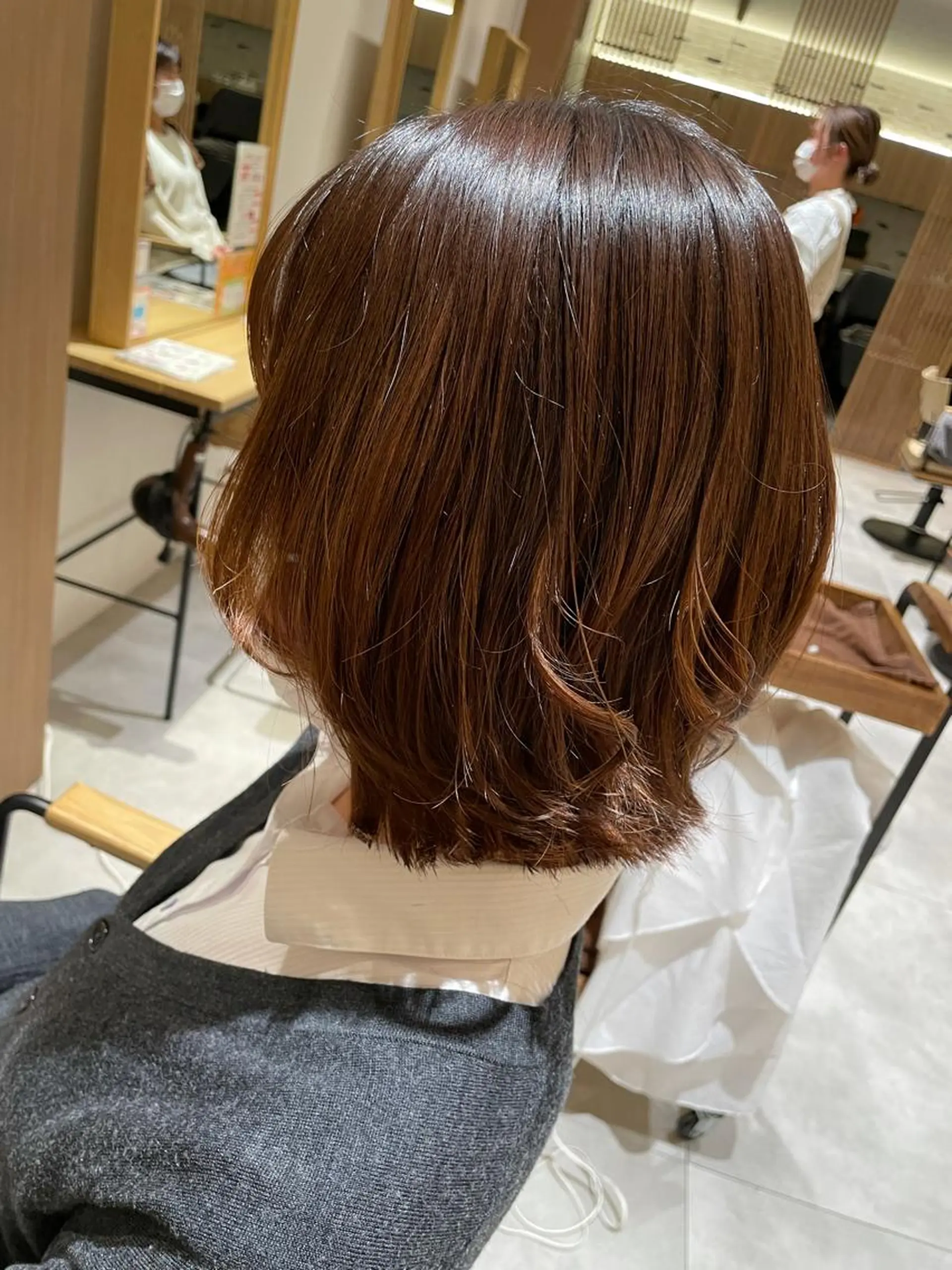 ショート 外ハネヘア カット 高木 櫻のヘアスタイル