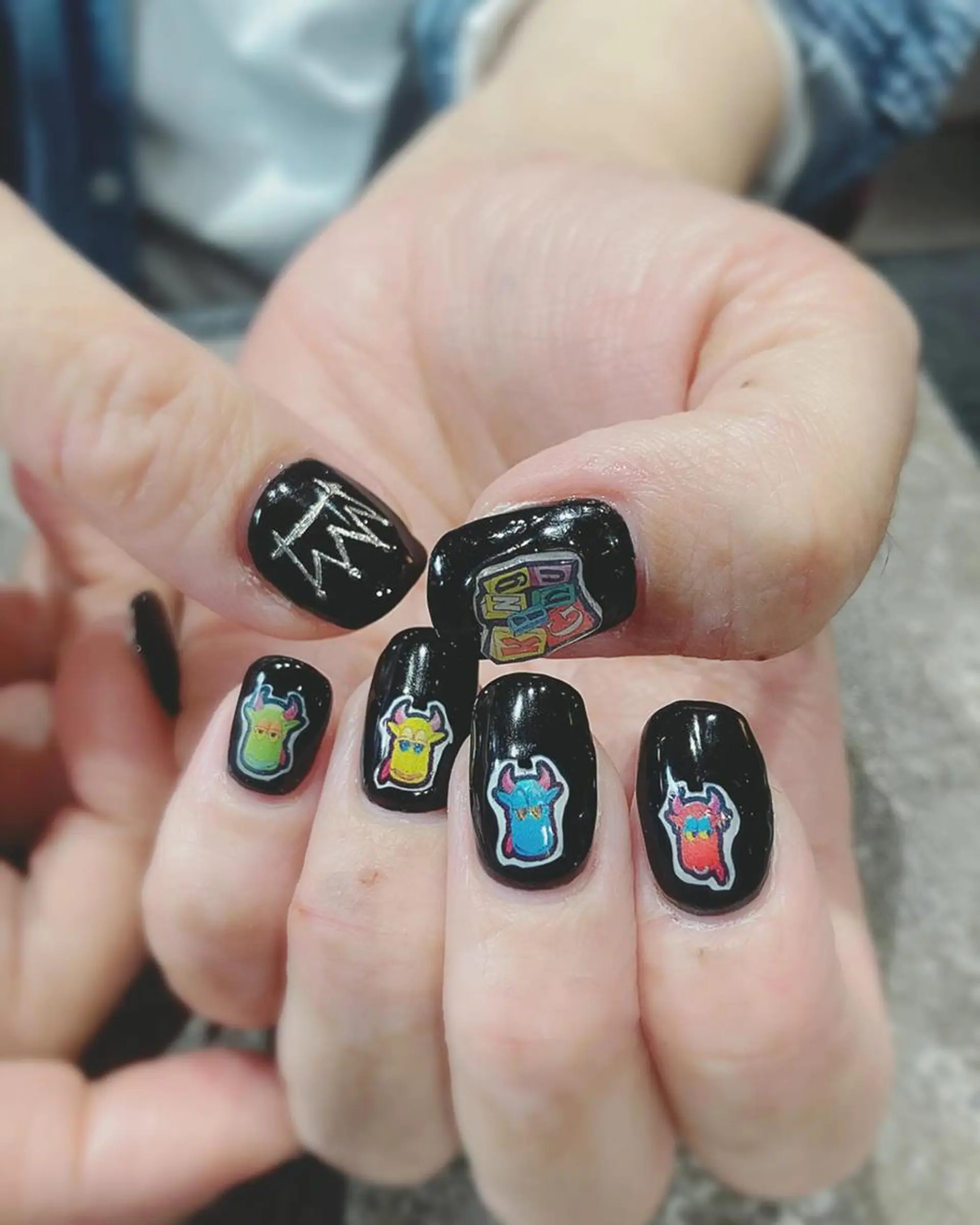 ネイル アートネイル 持ち込み ハンドネイル Am:nail 柏 SUE（スゥ）のネイルデザイン