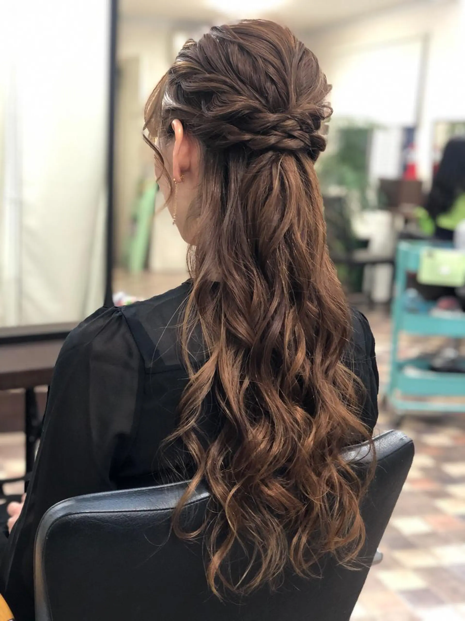 ロング ヘアアレンジ ロング 増田 有里のヘアスタイル