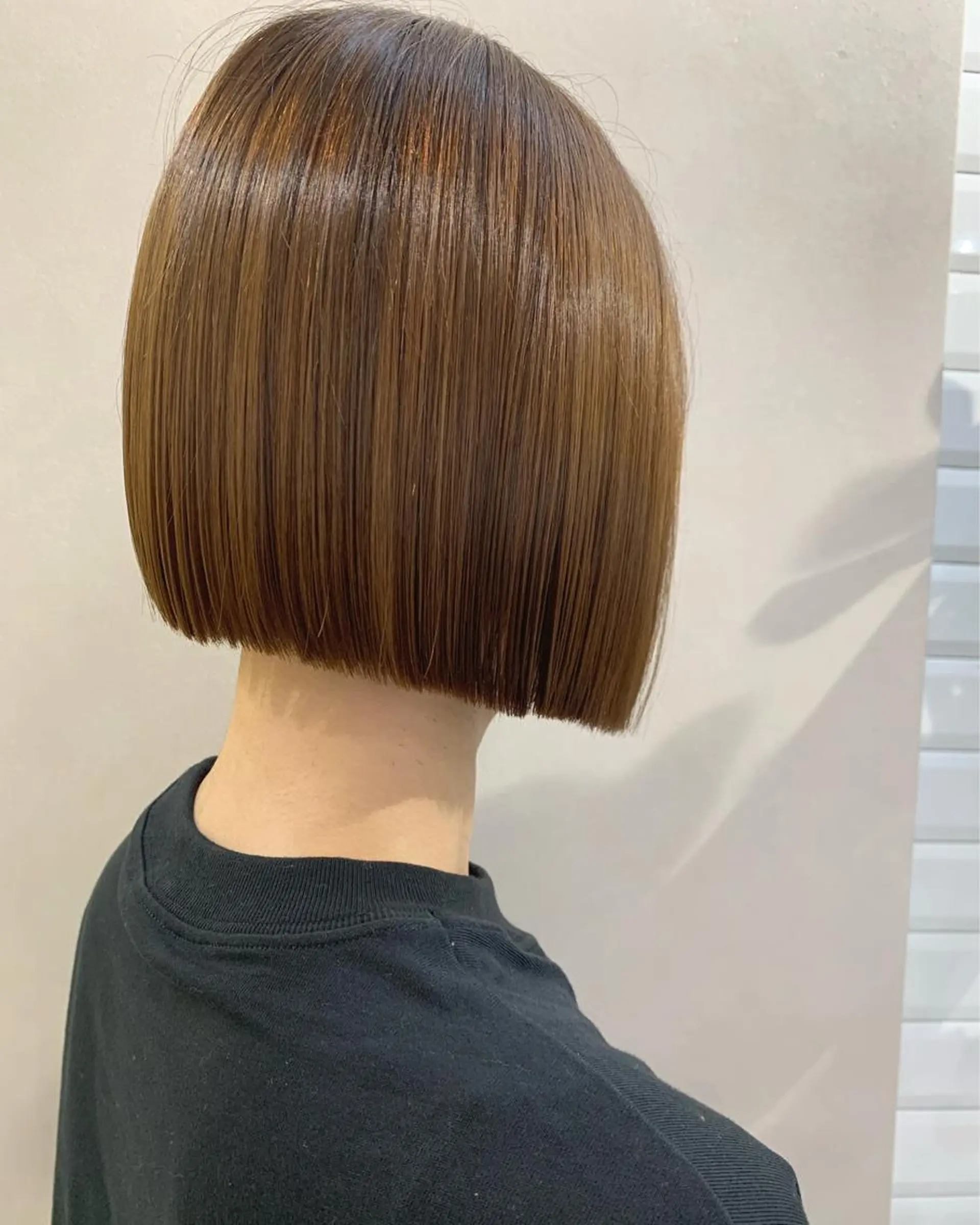 ショート カラー ボブ hub hair レイヤー/透明感のヘアスタイル