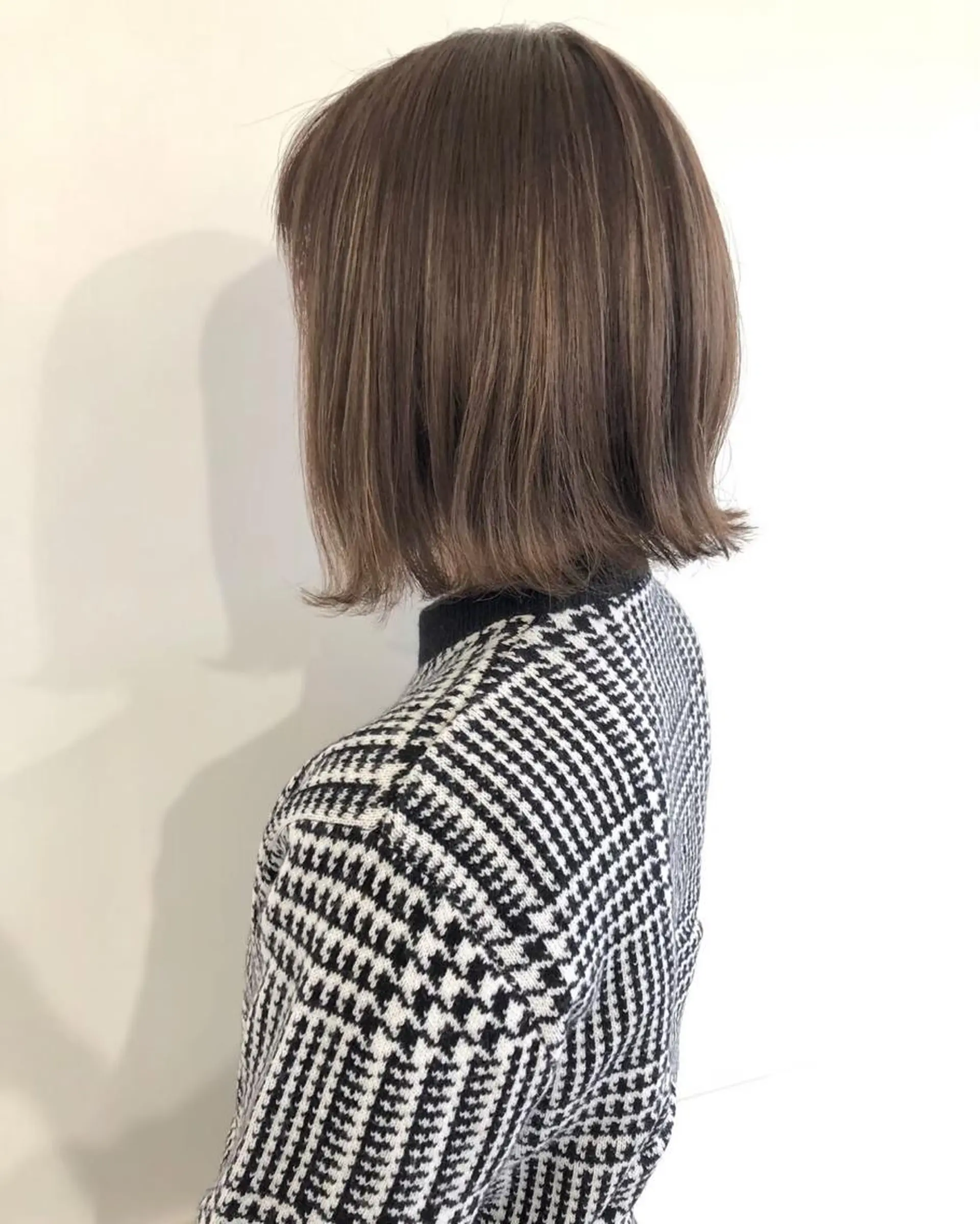 ミディアム Okamura Chisatoのヘアスタイル