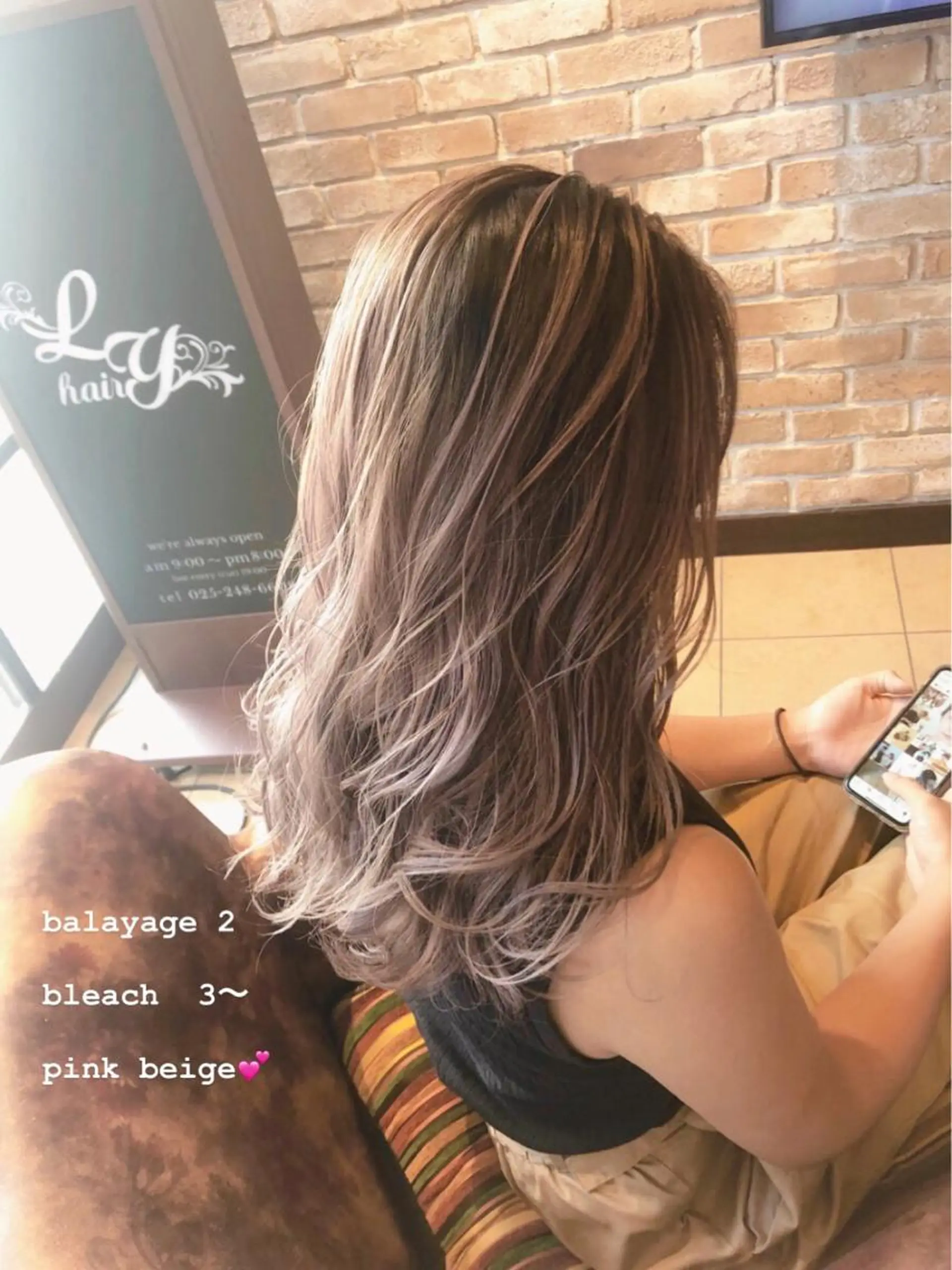 ロング カラー ヘアカラー トリートメント Lyhair🦊🎀 AKIのヘアスタイル