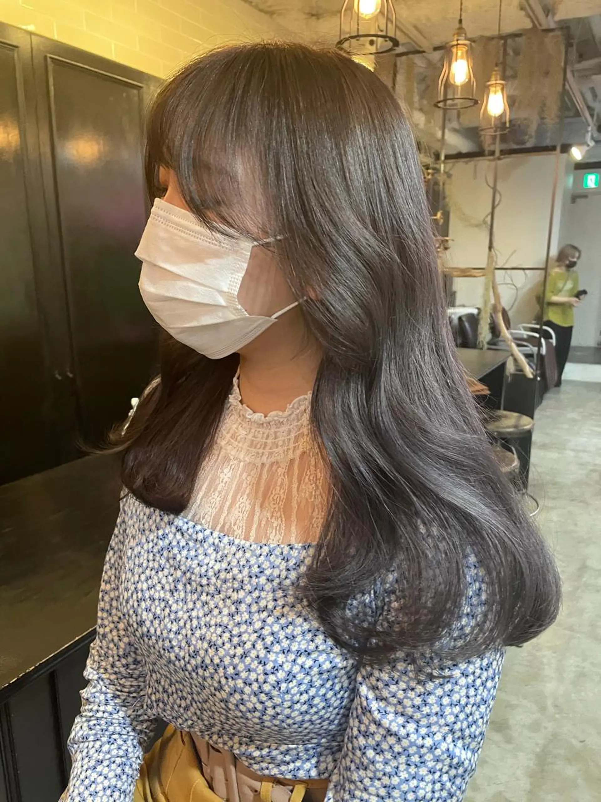 ミディアム カラー 極上の艶髪 RINAのヘアスタイル