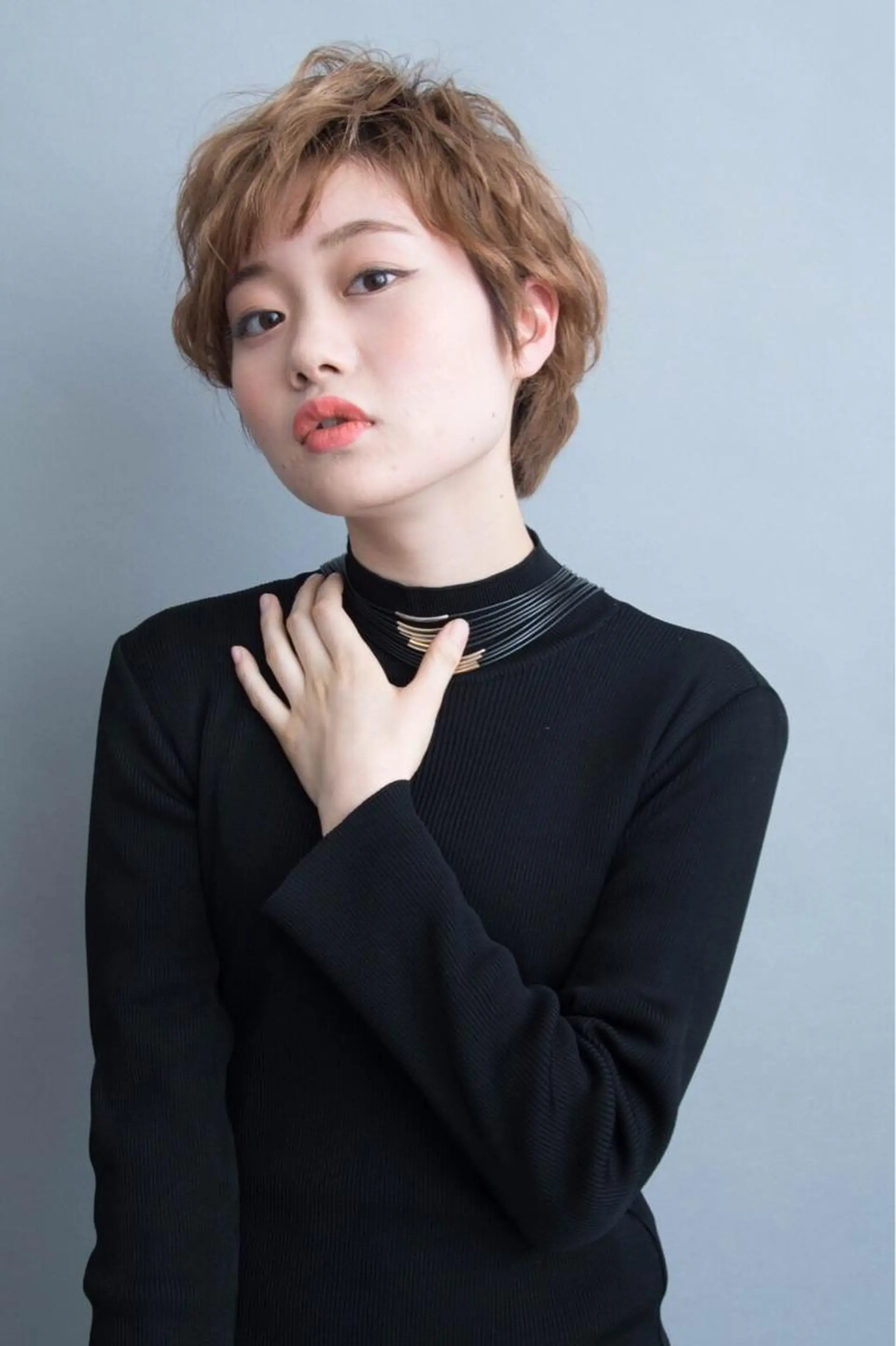 ショート カラー パーマ ヘアアレンジ メンズ キッズ ネイル マツエク・マツパ ヘアカラー トリートメント EnBlesS西宮 マンツーマン神道有基のヘアスタイル