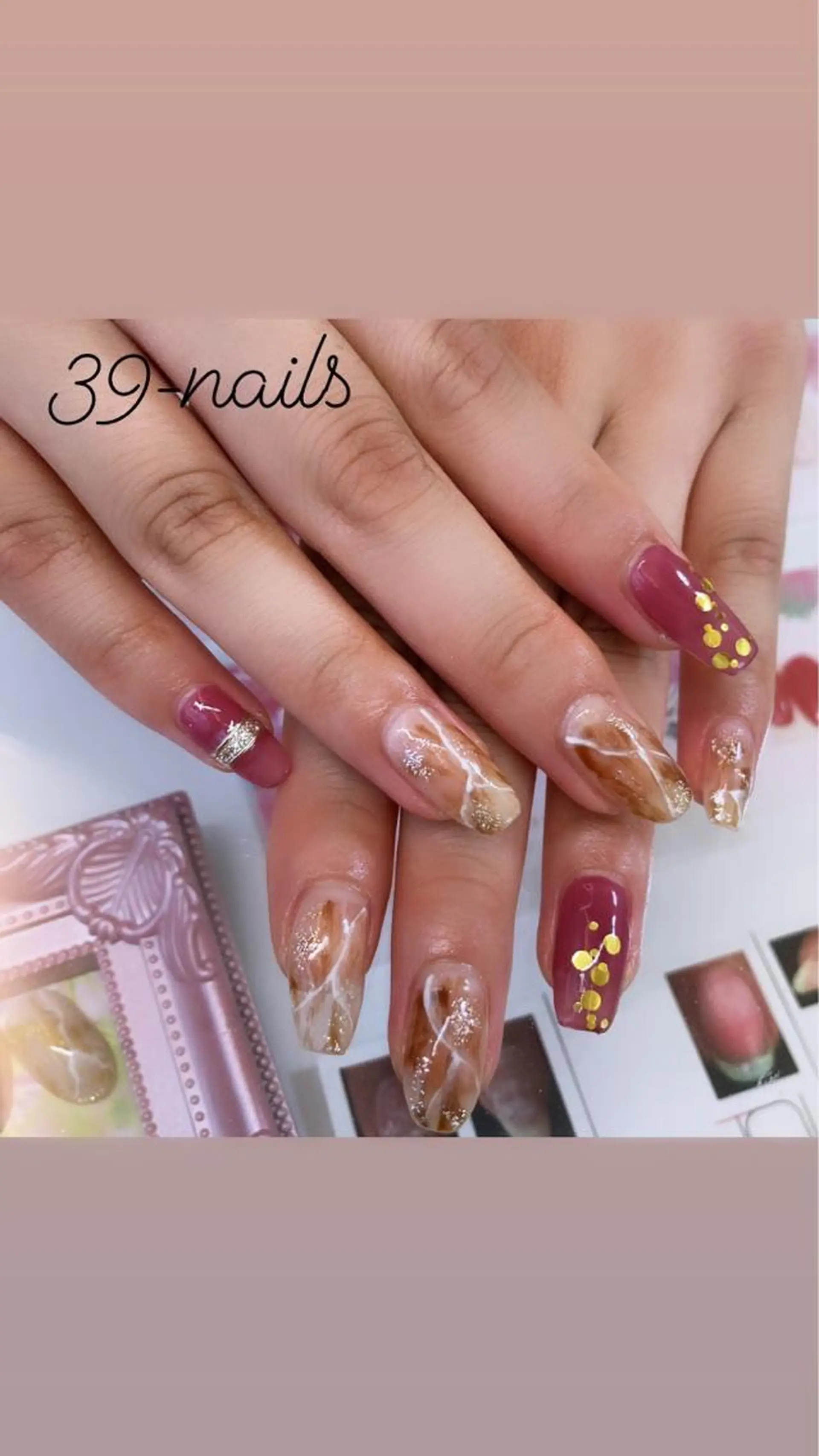 ネイル 39-nails EharaMikuのネイルデザイン