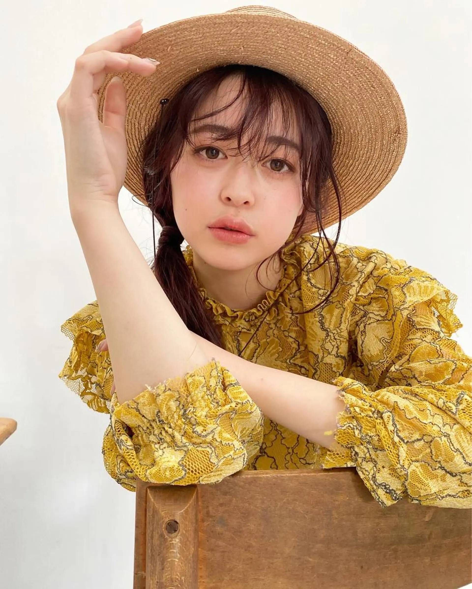 セミロング カラー ヘアアレンジ 店長/mao/ 前髪/顔周りカットのヘアスタイル