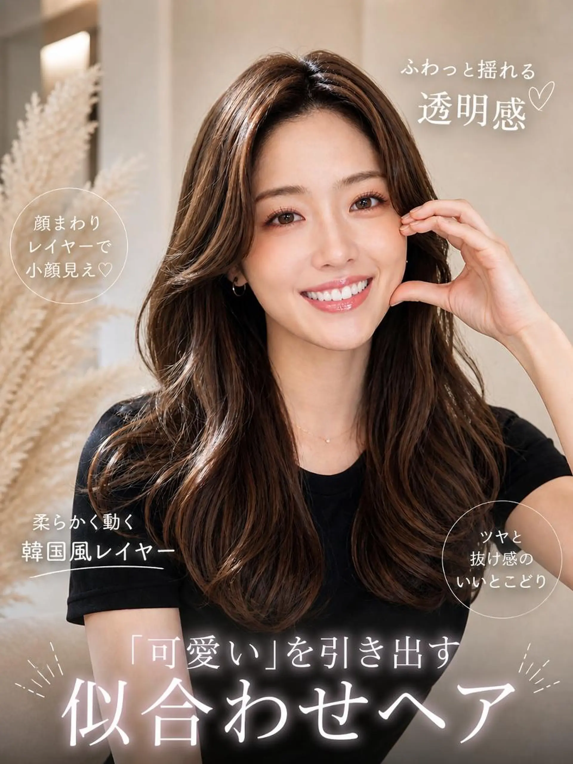 ロング 髪質改善cn nakaoのヘアスタイル