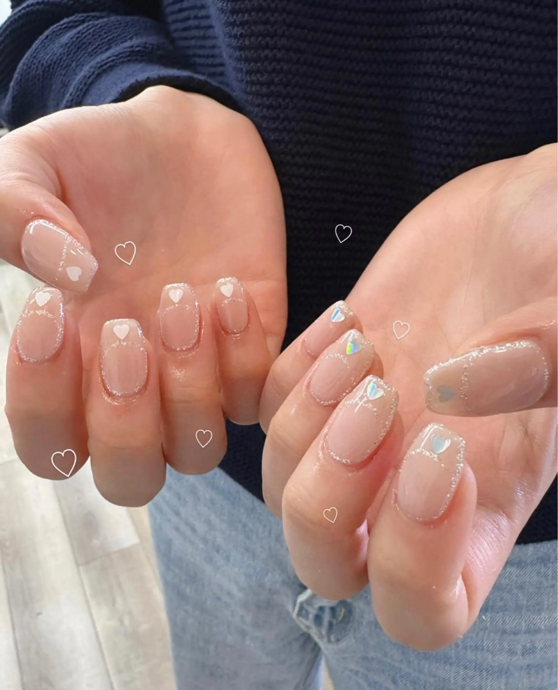 ネイル フレンチネイル nail 1997のネイルデザイン