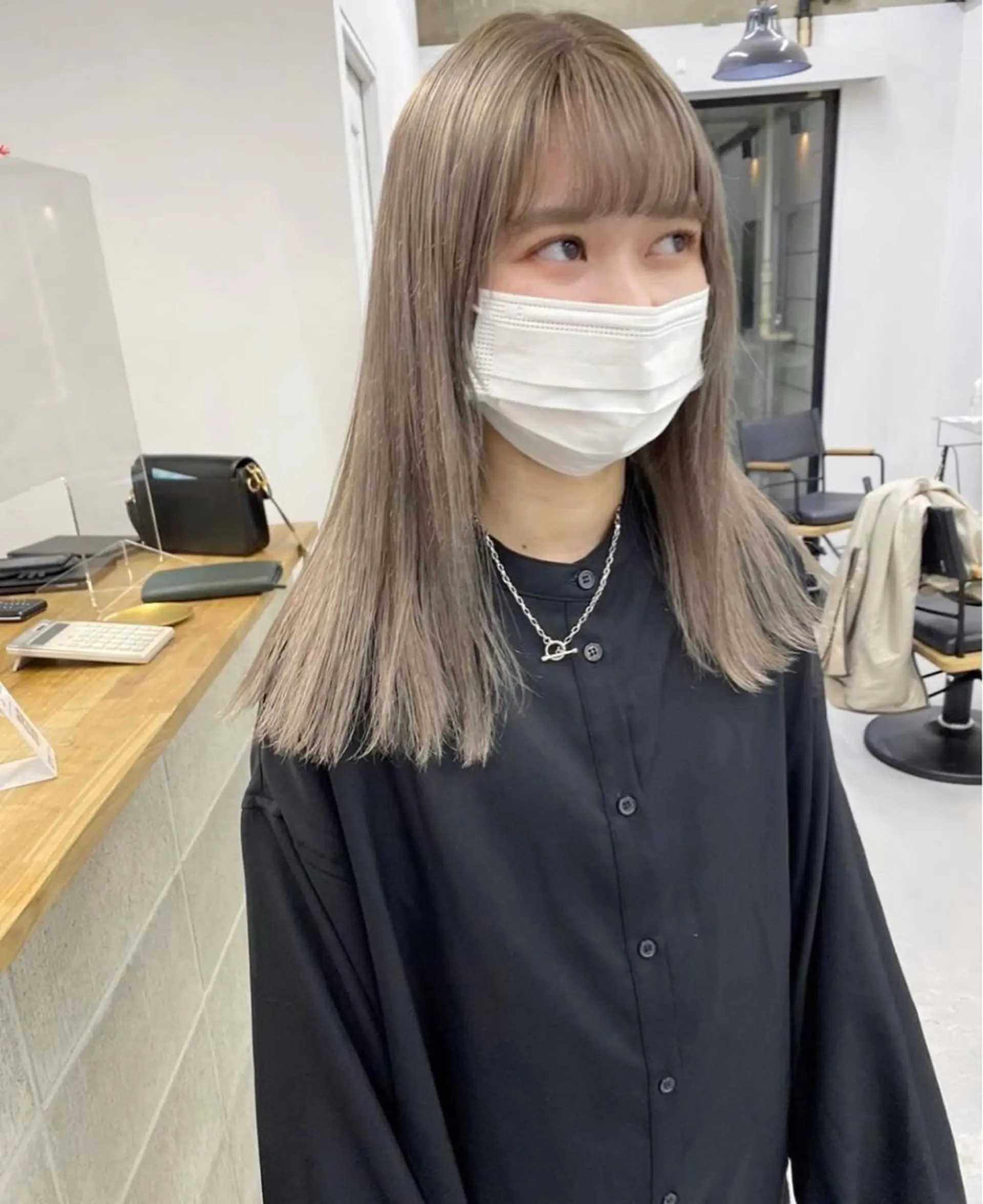 カラー スパイキーショート パーマ　具志堅　太志のヘアスタイル