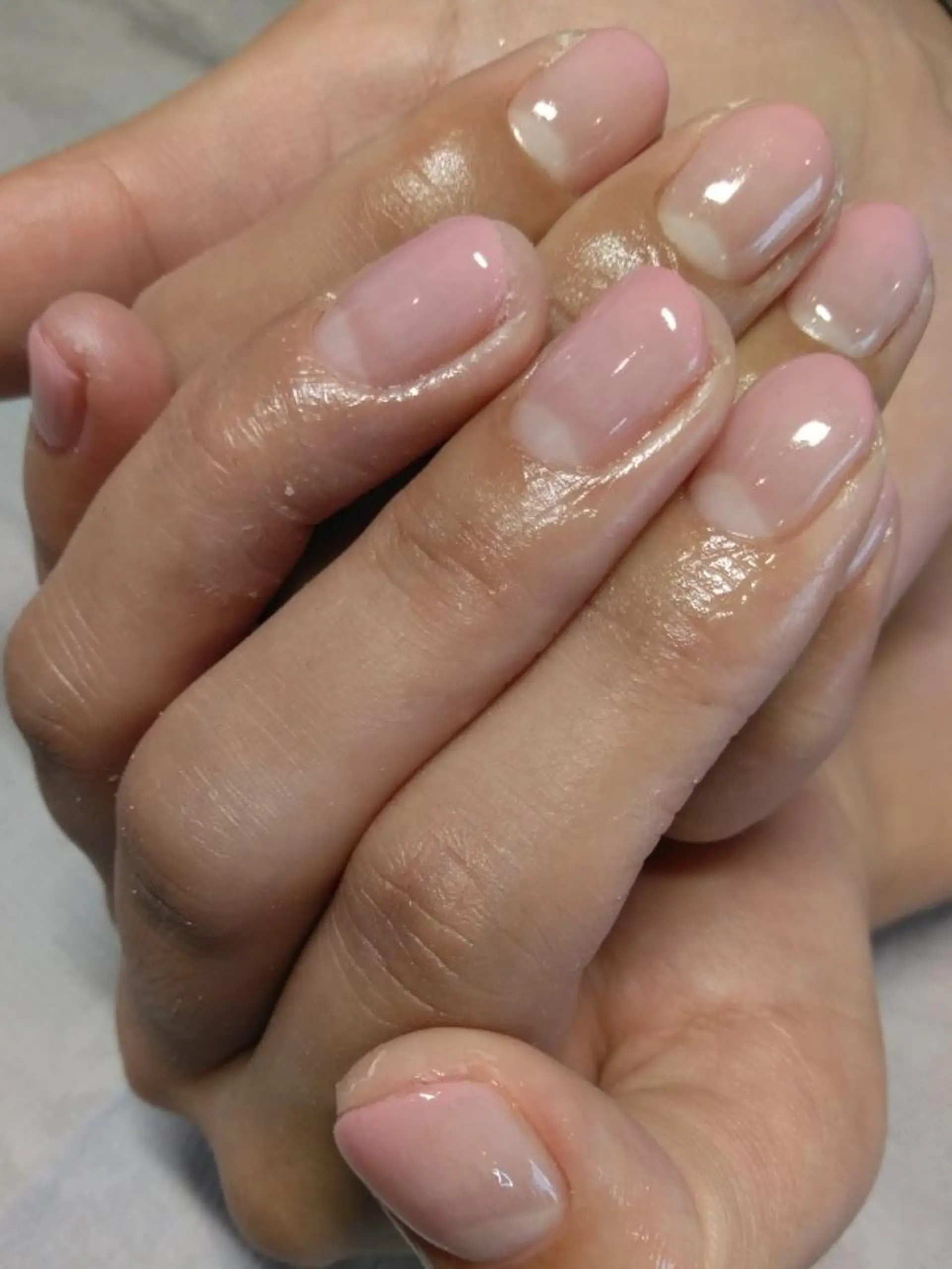 ネイル グラデーション ワンカラーネイル lylynail YUUKAのネイルデザイン