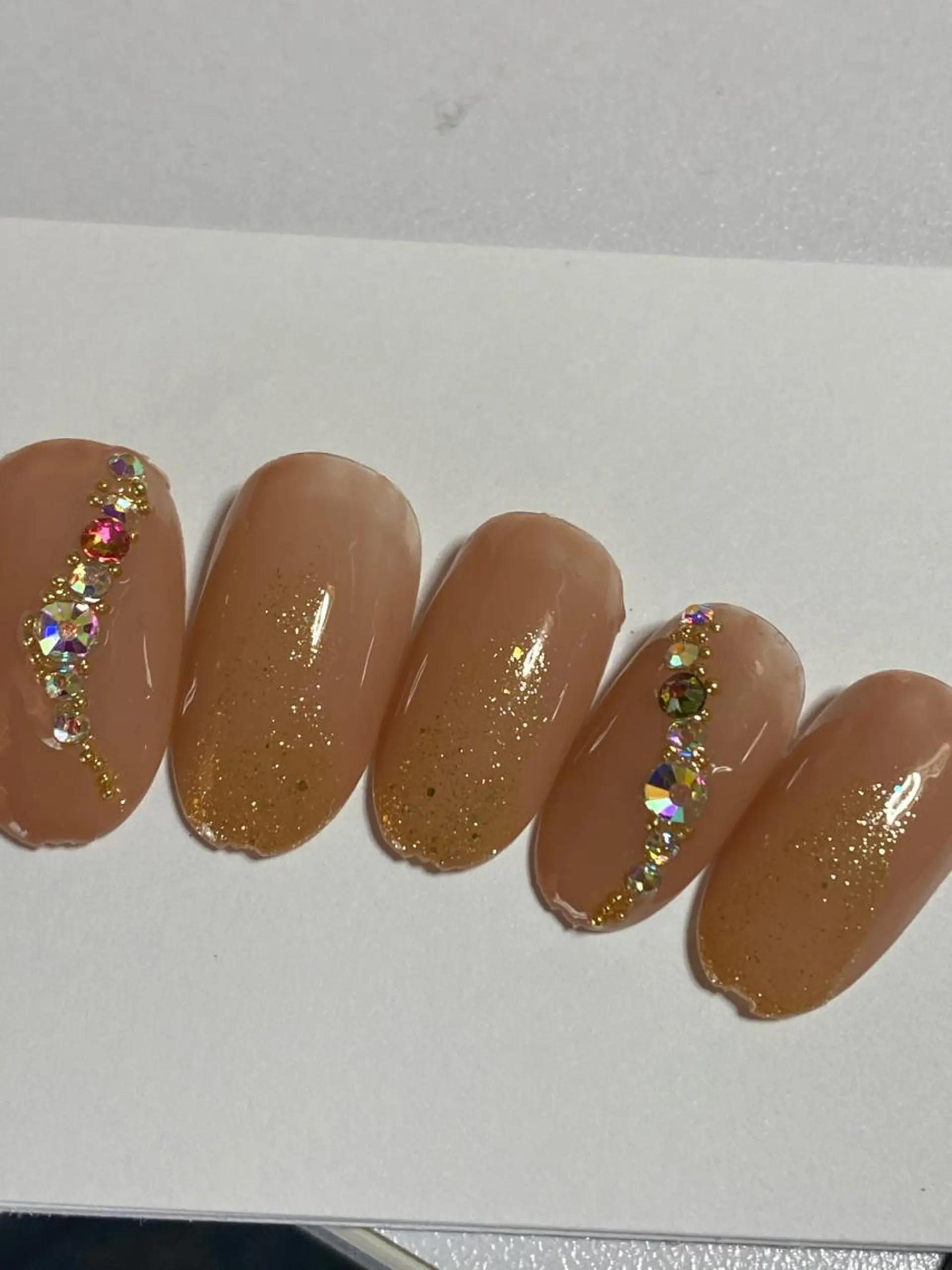 ネイル シンプルネイル 自宅ネイルサロン ♦️nuance♦️のネイルデザイン