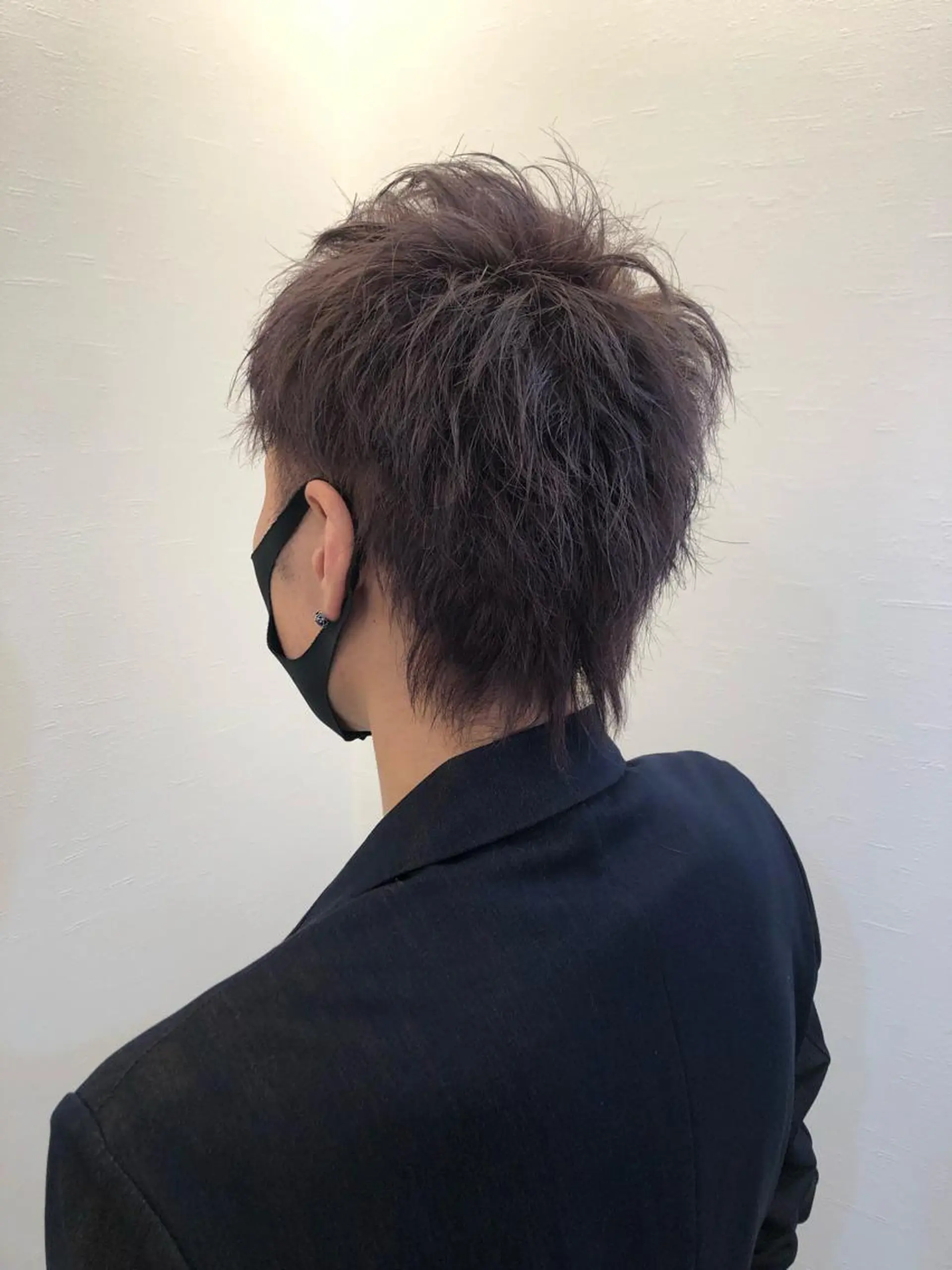 メンズ ツノガイ エリのヘアスタイル