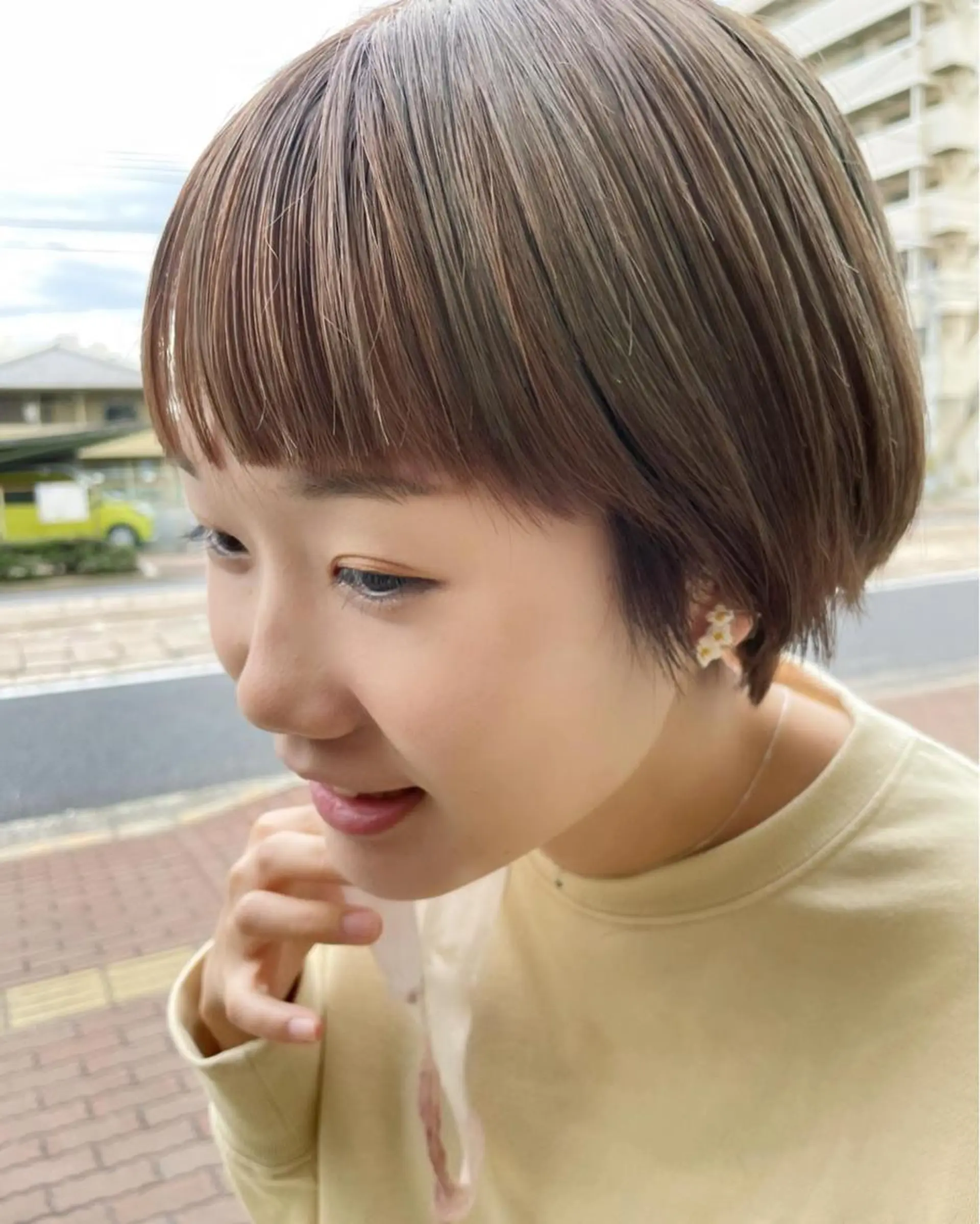 ショート 森安 華楠のヘアスタイル