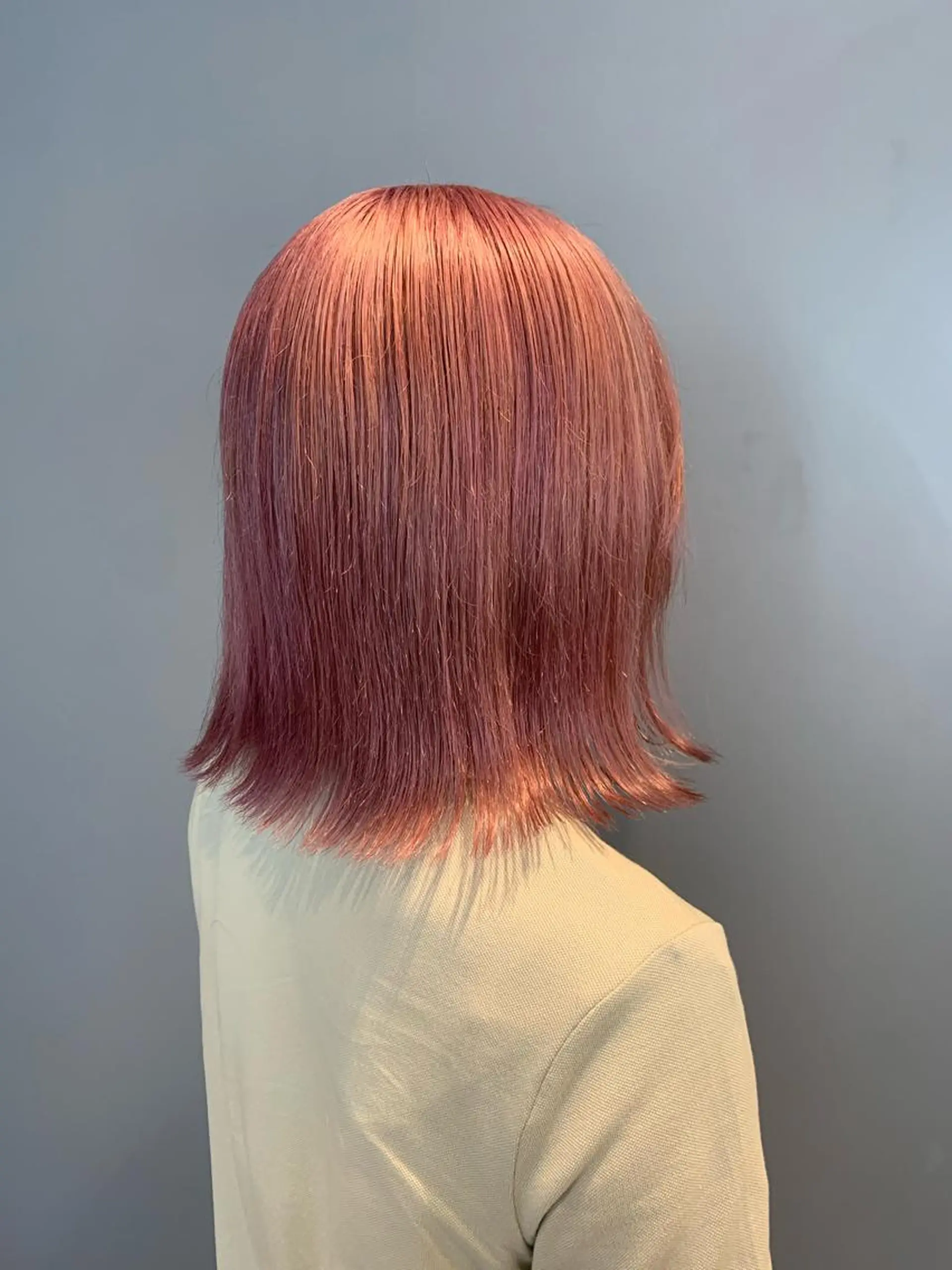 ミディアム カラー ヘアカラー 美髪・シールエクステ ホソタニリョウコのヘアスタイル