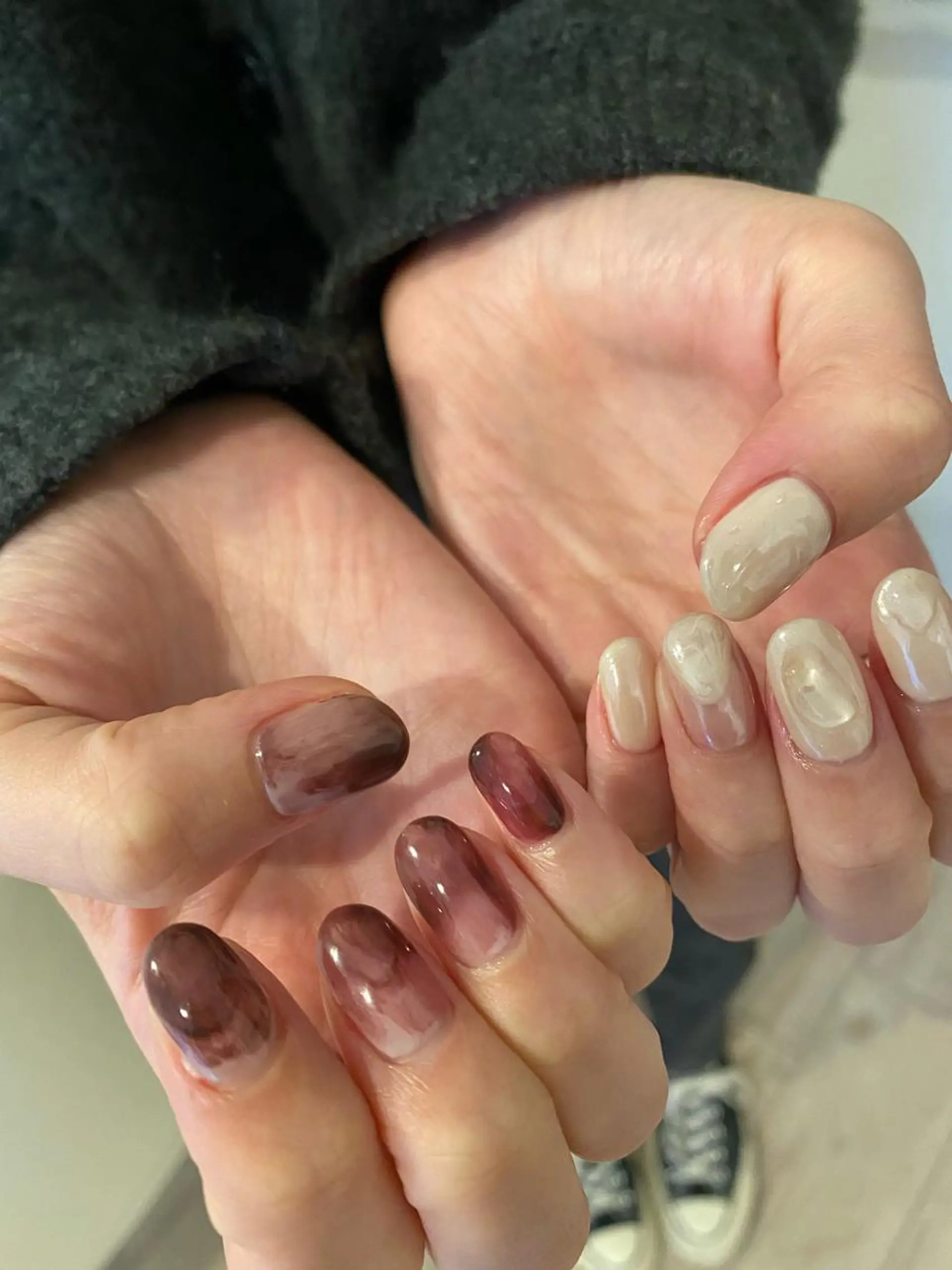 ネイル ハンドネイル 【LINON】 airiのネイルデザイン