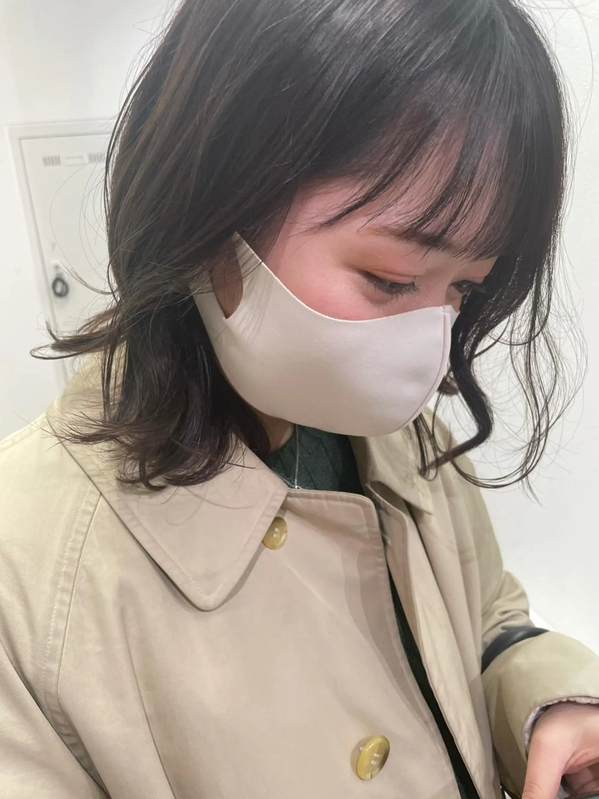 ミディアム カラー ヘアカラー 福島成美/髪質改善 縮毛矯正/カラーのヘアスタイル