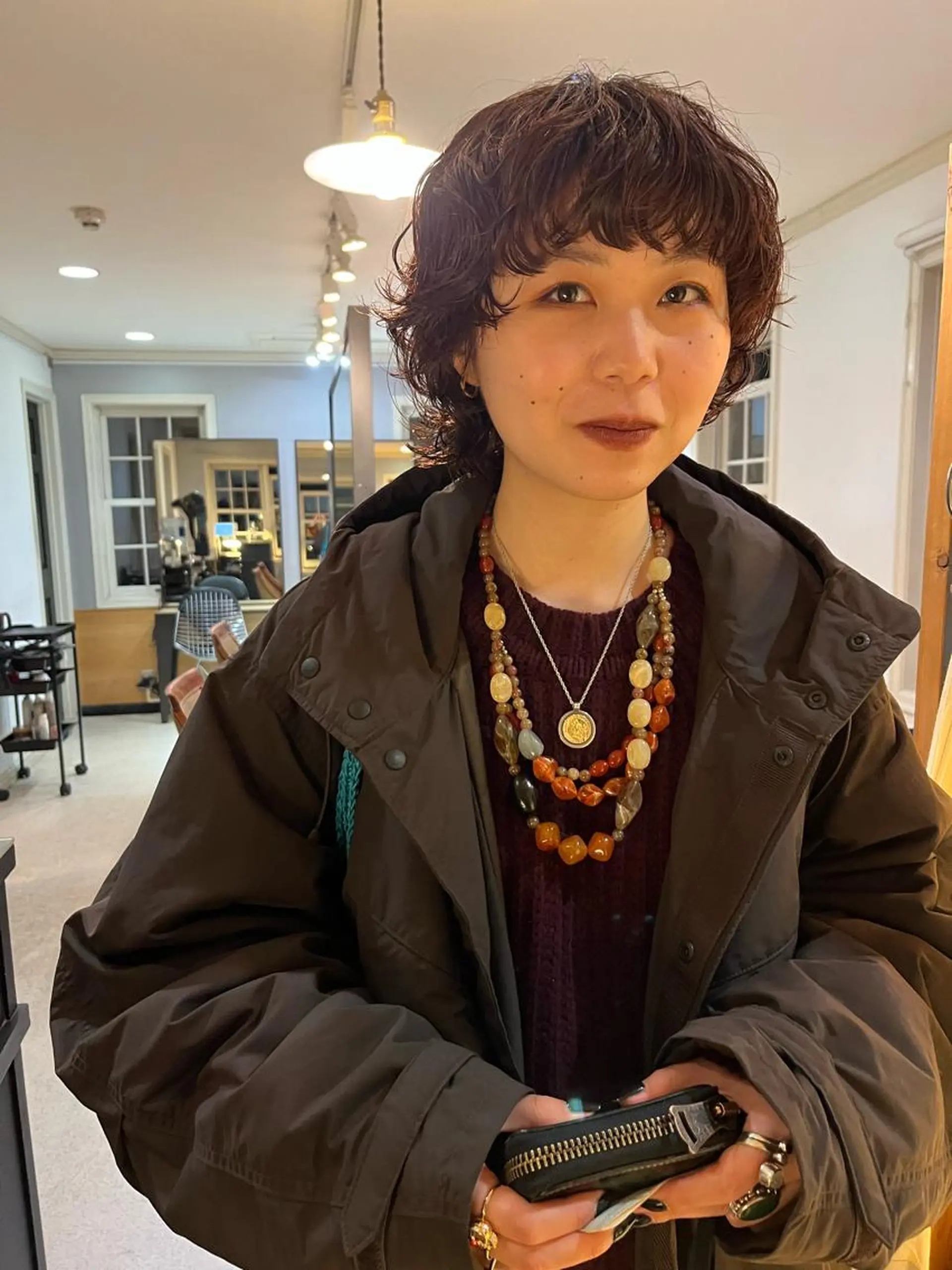 ショート パーマ カット パーマ eri kinjoのヘアスタイル