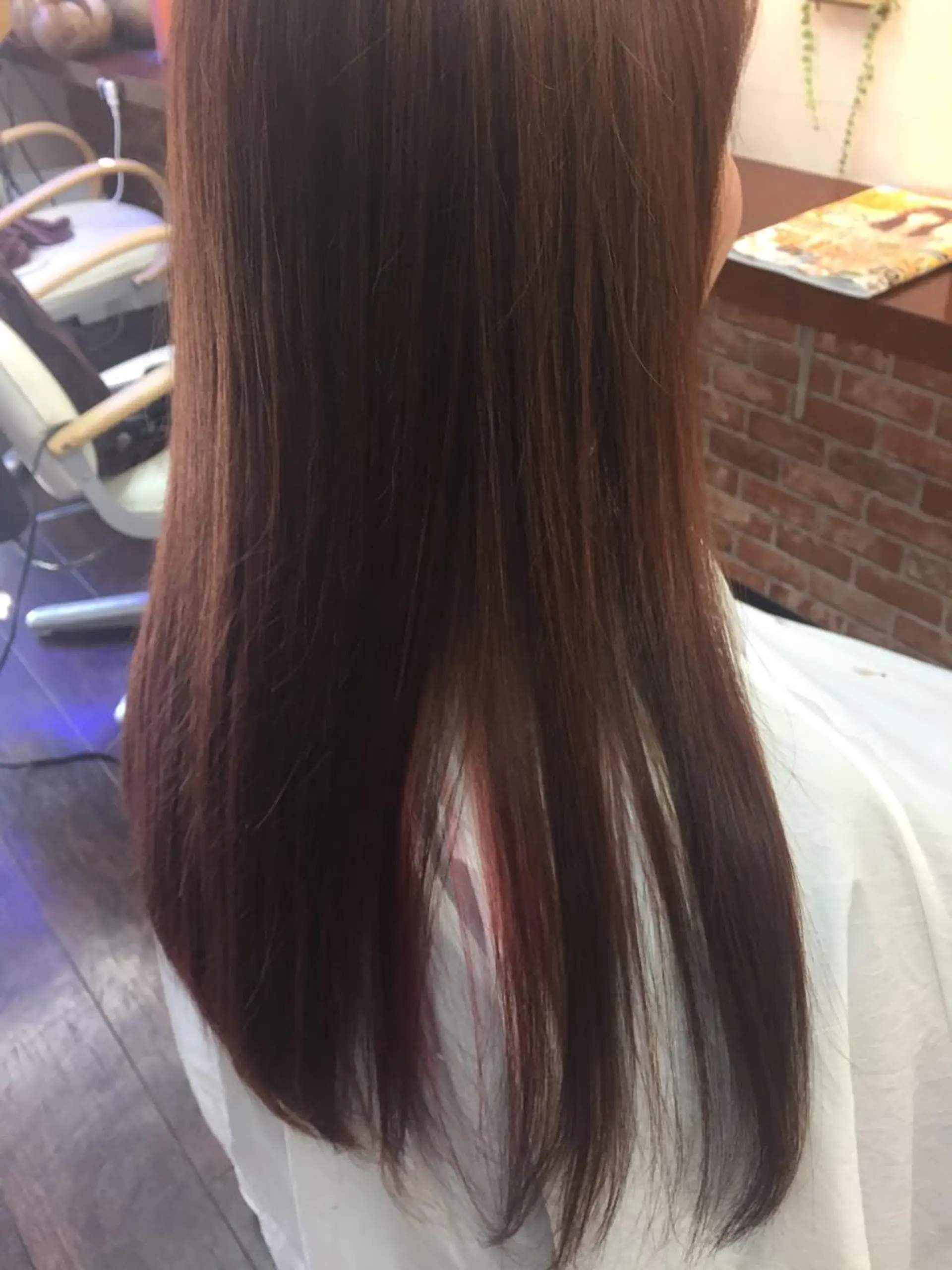 ロング カラー 桧山 真のヘアスタイル