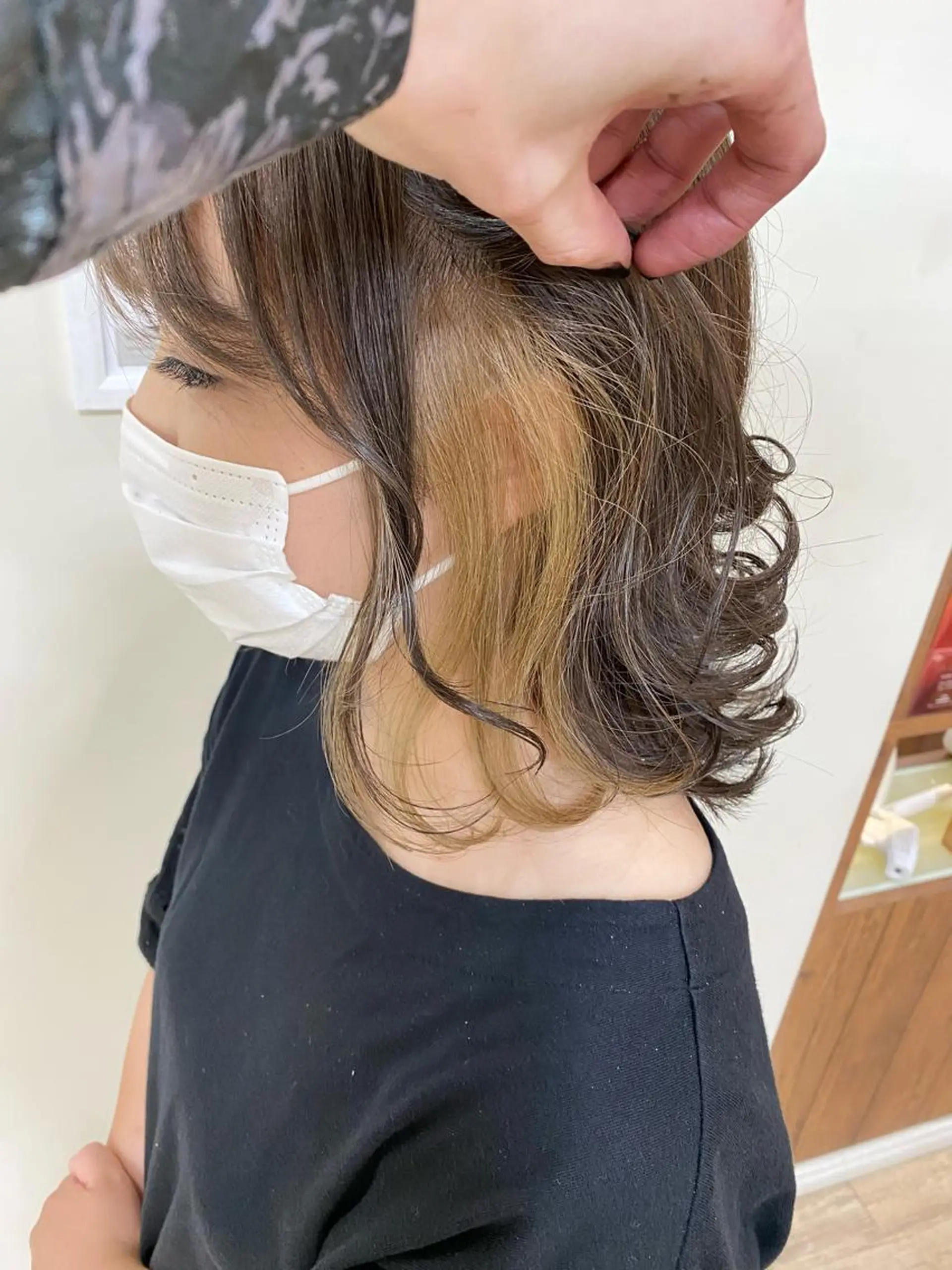 カラー ヘアカラー SALOWIN栄 高須大貴のヘアスタイル